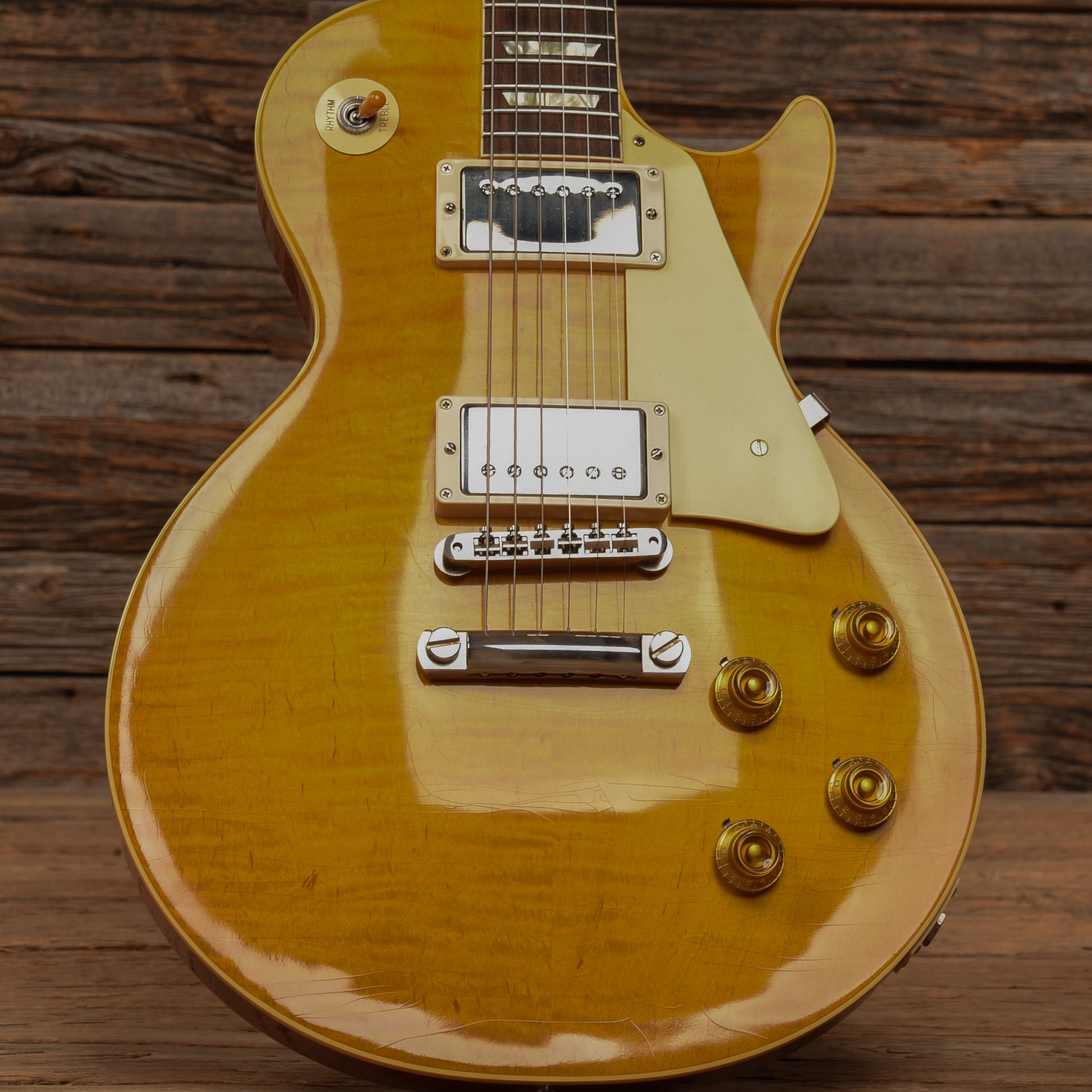 Gibson Gibson Custom Murphy Lab 59 Les Paul Standard "CME Spec" Ultra Light Aged Dirty Lemon Electric Guitars / Solid Body