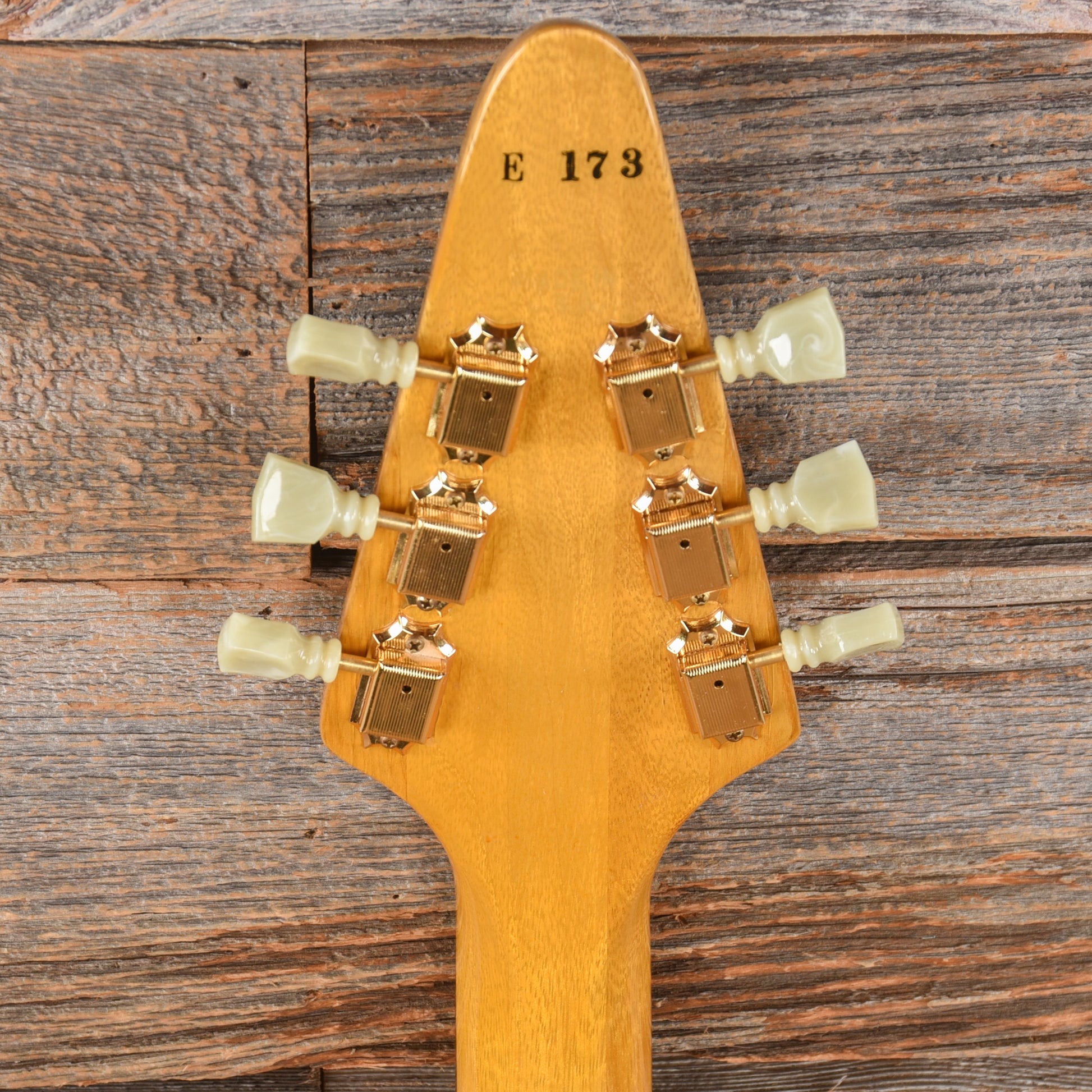 Gibson Heritage Korina Flying V Natural 1983 Electric Guitars / Solid Body