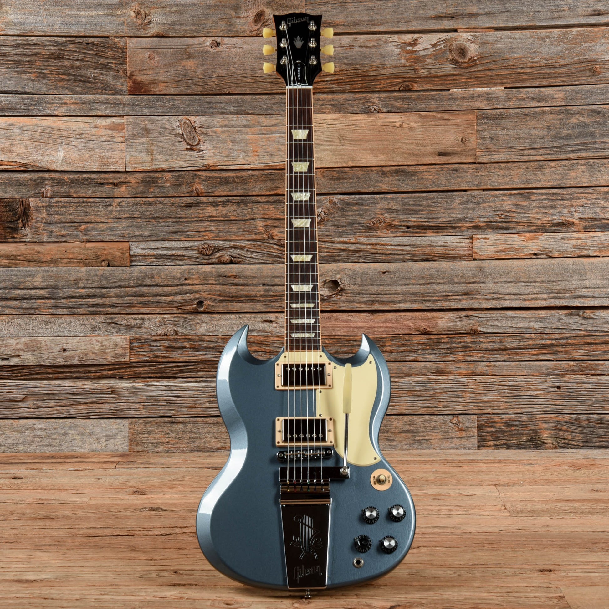 Gibson Jeff Tweedy SG Standard Tweedy Blue 2012 Electric Guitars / Solid Body