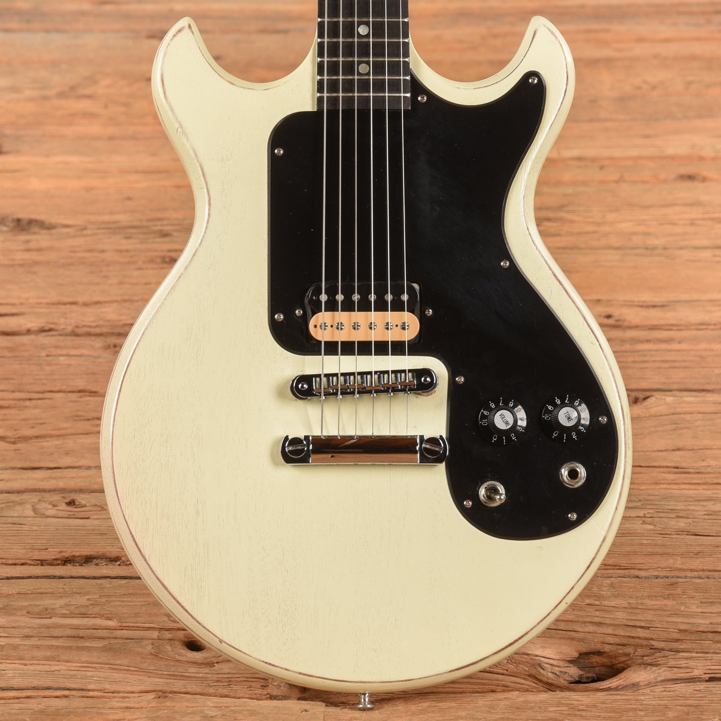 Gibson Joan Jett Signature Melody Maker Worn White 2008 Electric Guitars / Solid Body