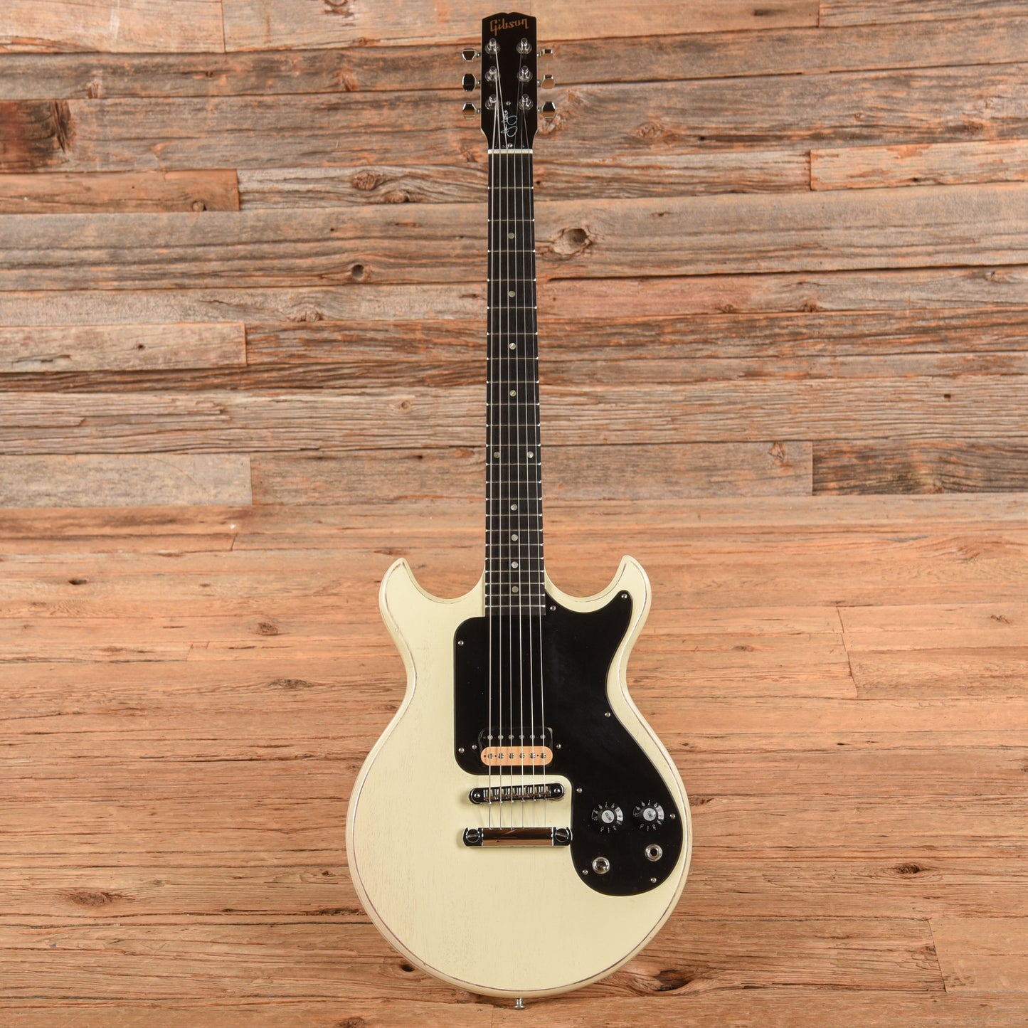 Gibson Joan Jett Signature Melody Maker Worn White 2008 Electric Guitars / Solid Body