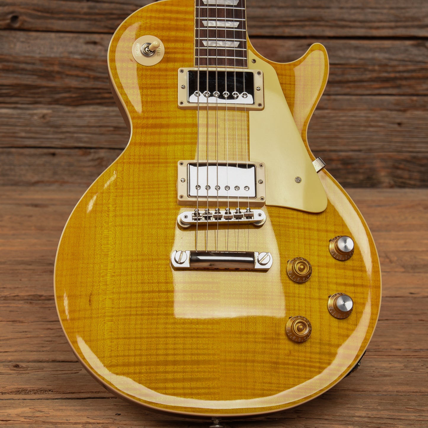 Gibson Kirk Hammett "Greeny” Les Paul Standard﻿﻿ Greeny Burst 2023 Electric Guitars / Solid Body