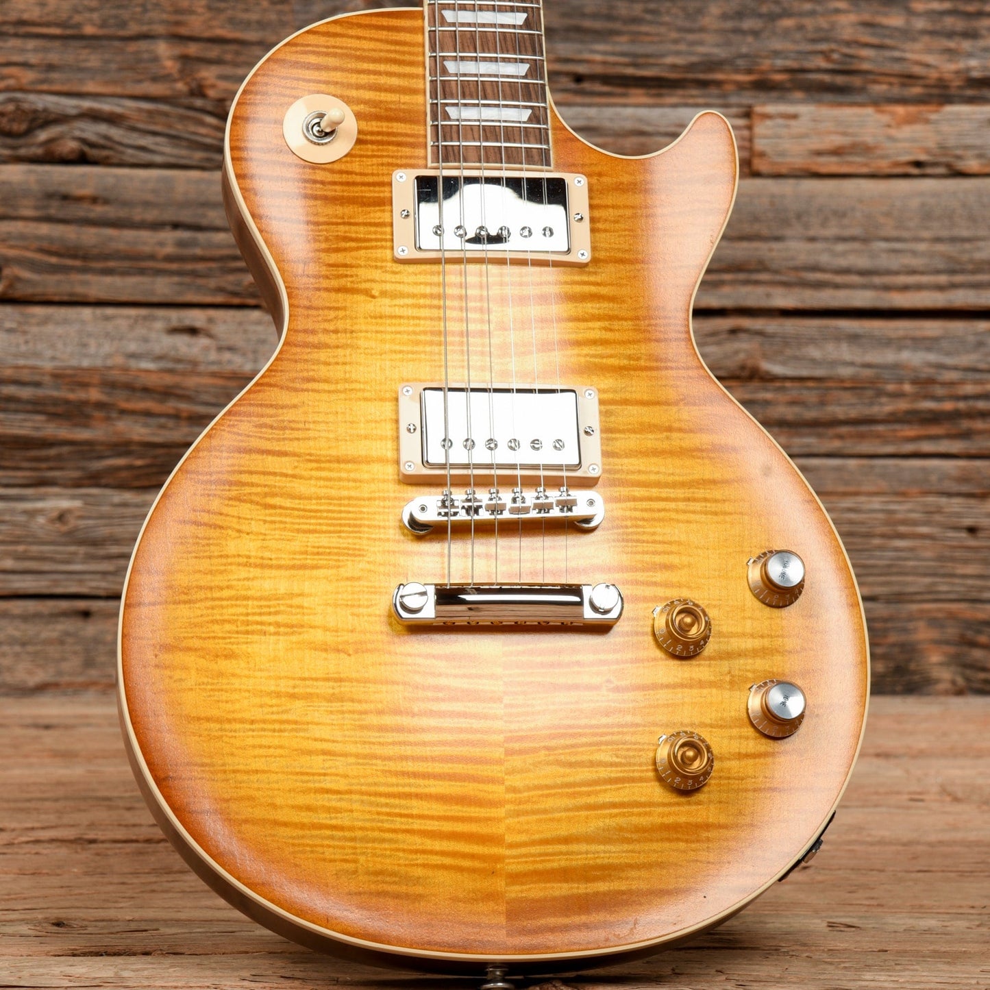 Gibson Kirk Hammett "Greeny” Les Paul Standard Greeny Burst 2023 Electric Guitars / Solid Body