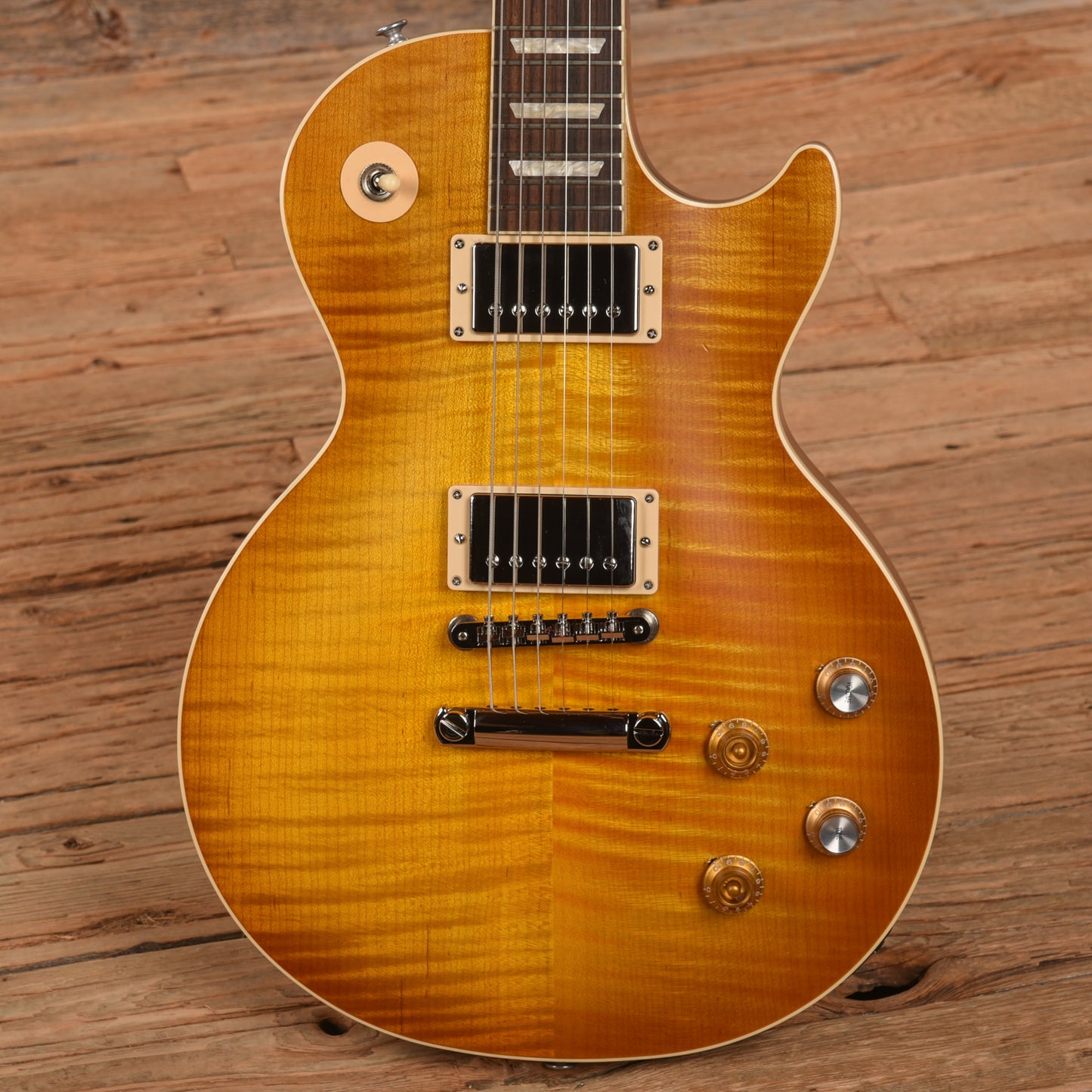 Gibson Kirk Hammett "Greeny” Les Paul Standard Satin Greeny Burst 2024 Electric Guitars / Solid Body