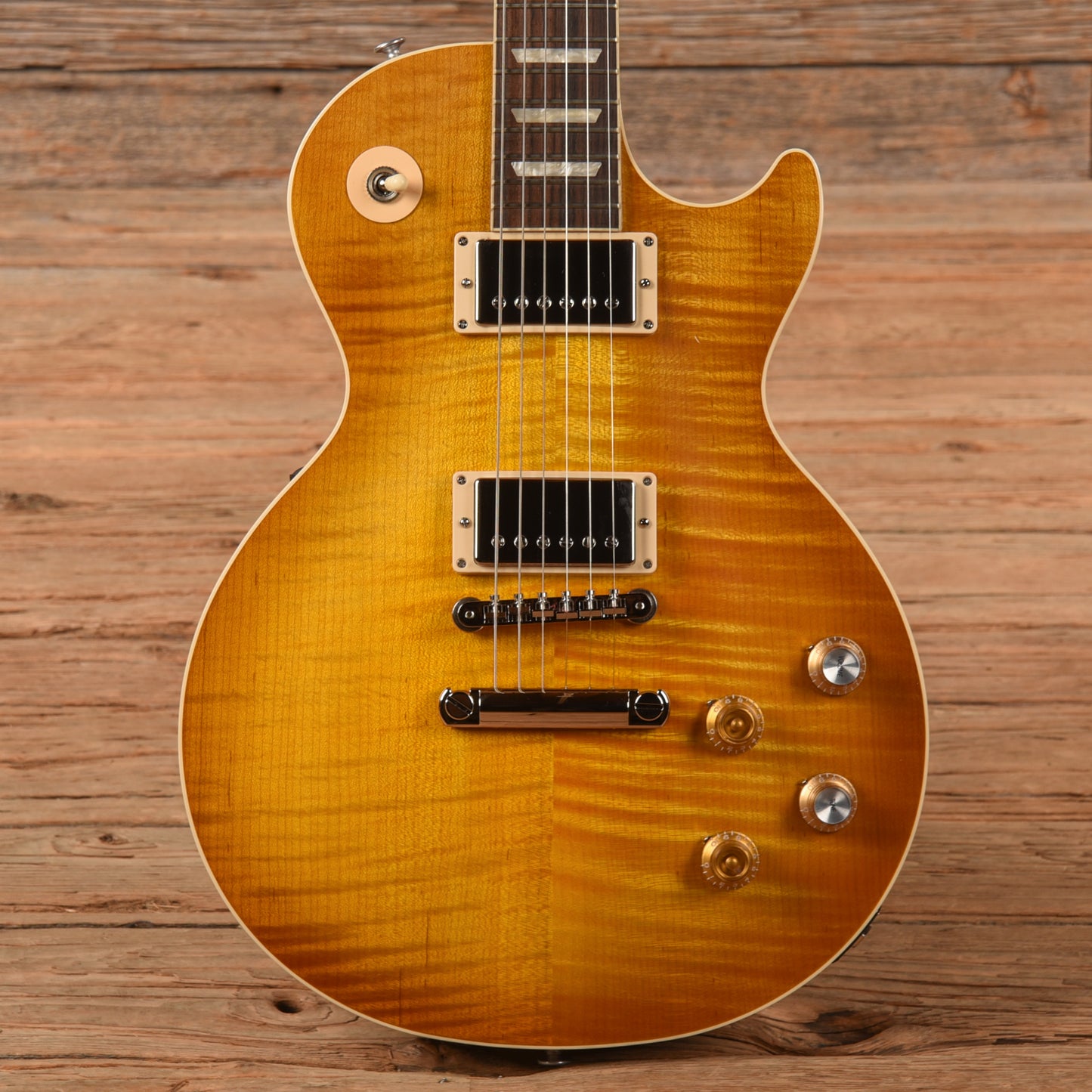 Gibson Kirk Hammett "Greeny” Les Paul Standard Satin Greeny Burst 2024 Electric Guitars / Solid Body