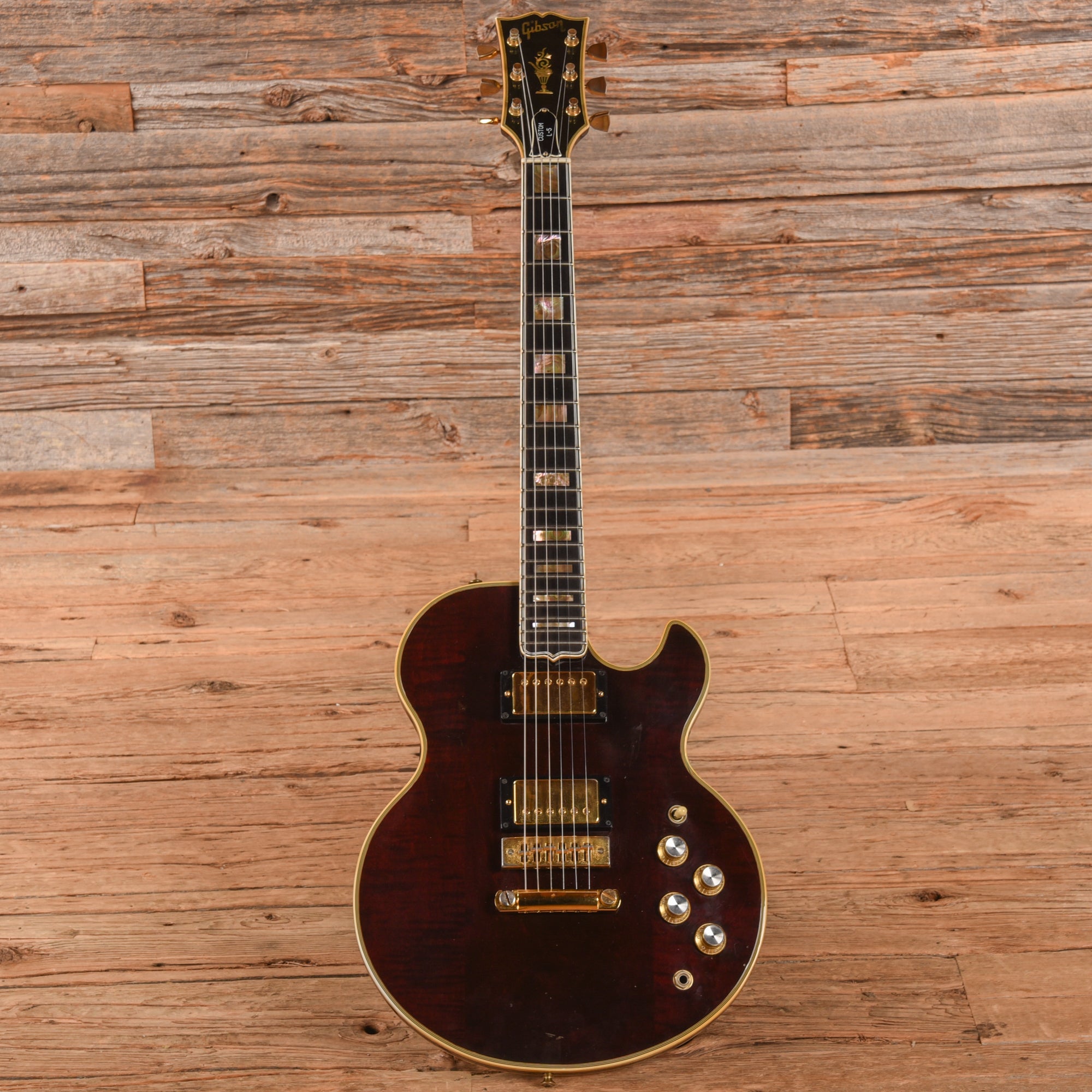 Gibson L-5S Wine Red 1978 Electric Guitars / Solid Body