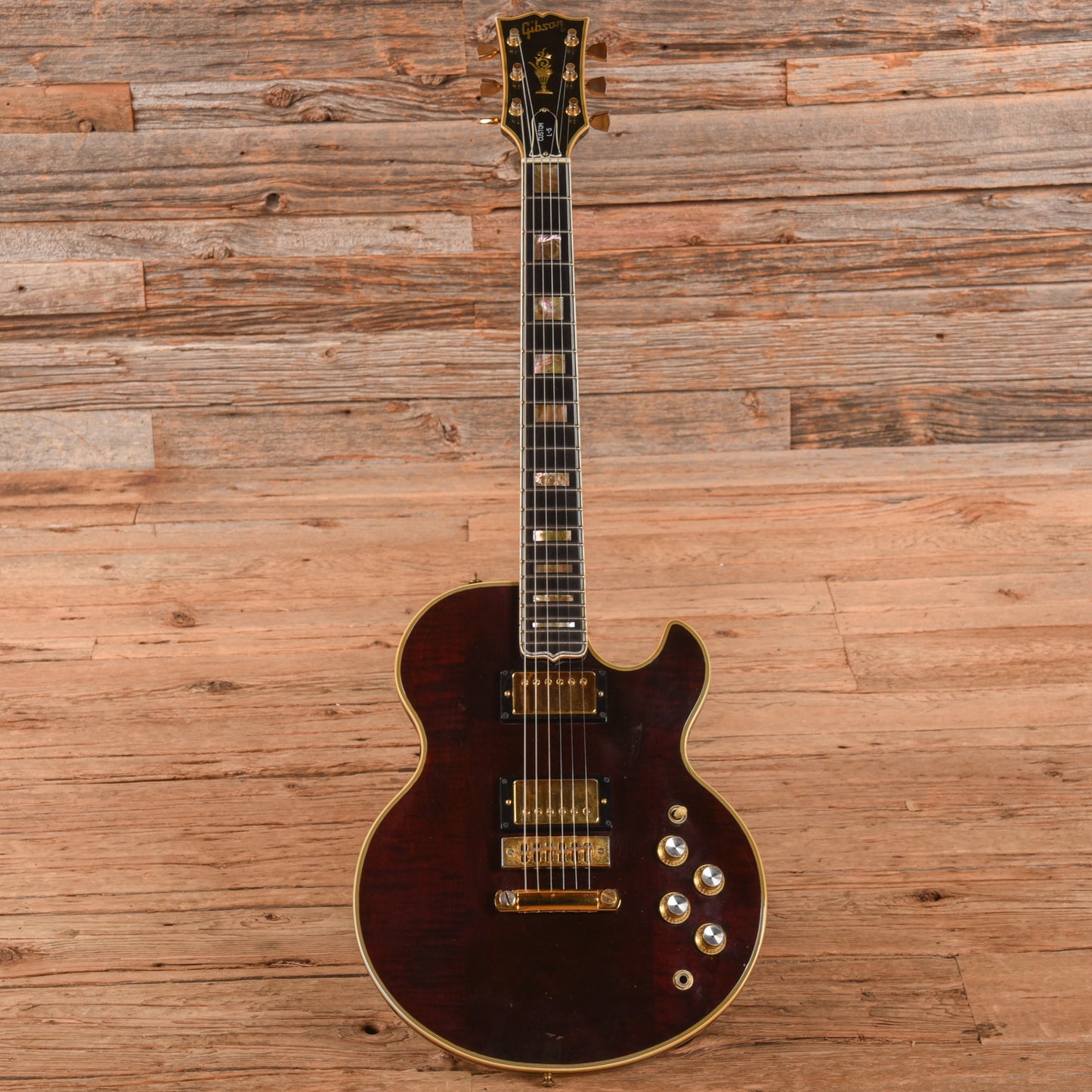 Gibson L-5S Wine Red 1978 Electric Guitars / Solid Body