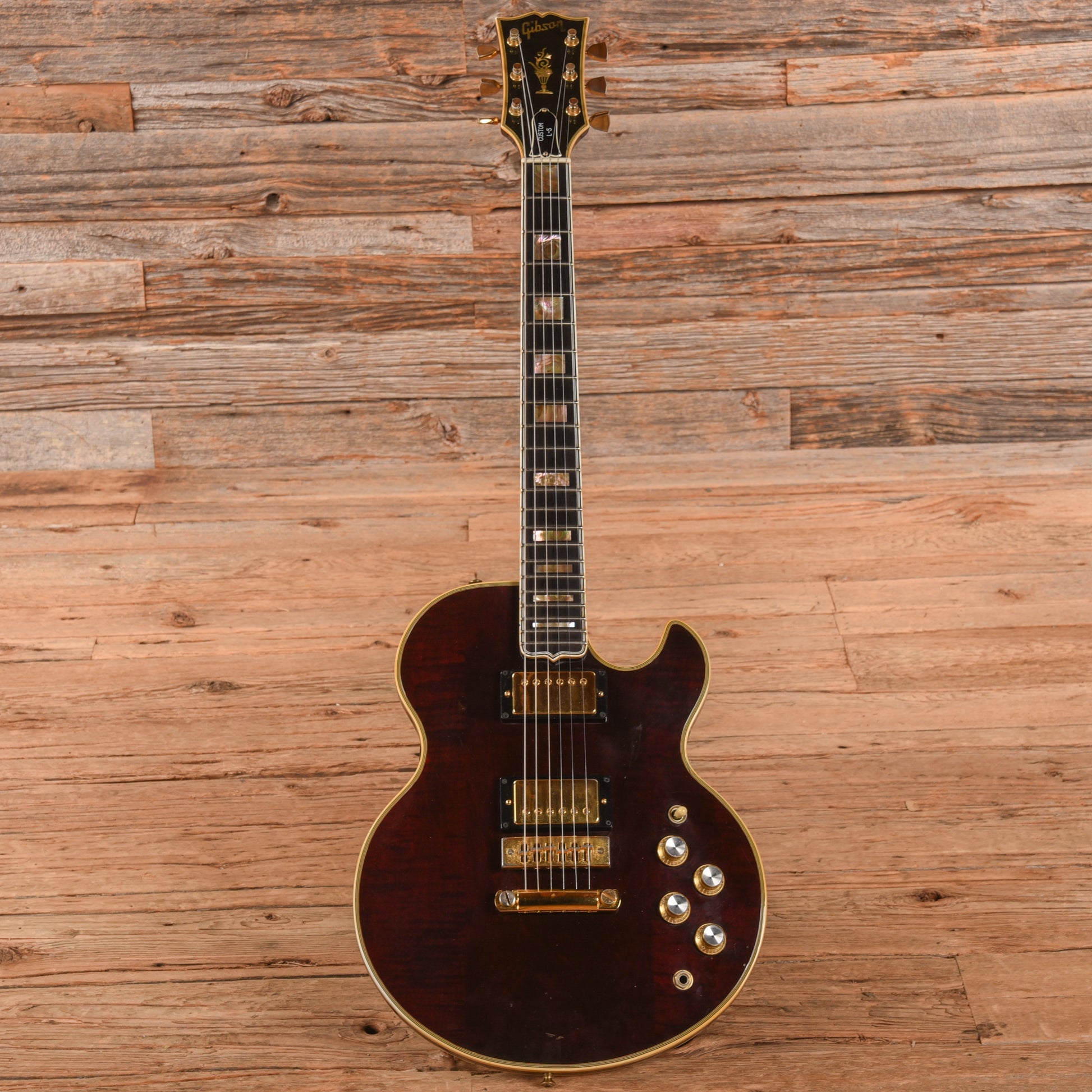 Gibson L-5S Wine Red 1978 Electric Guitars / Solid Body