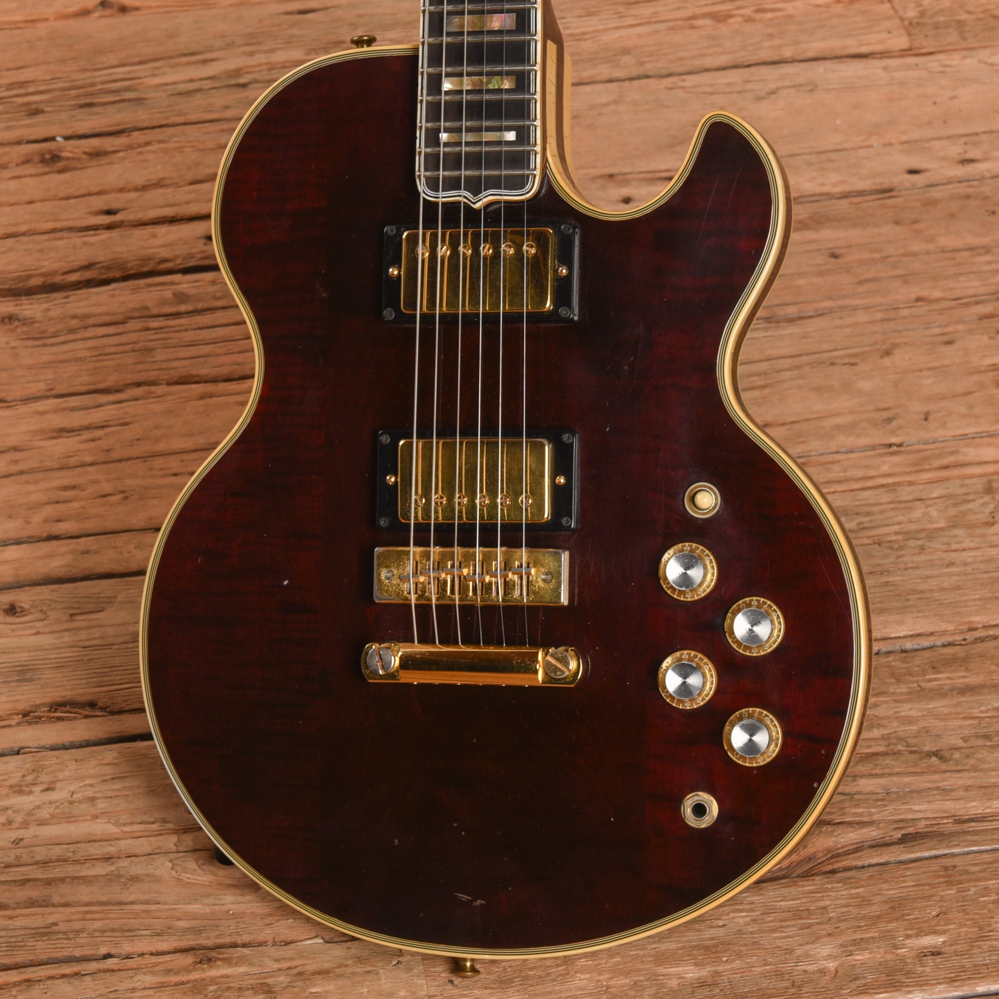 Gibson L-5S Wine Red 1978 Electric Guitars / Solid Body