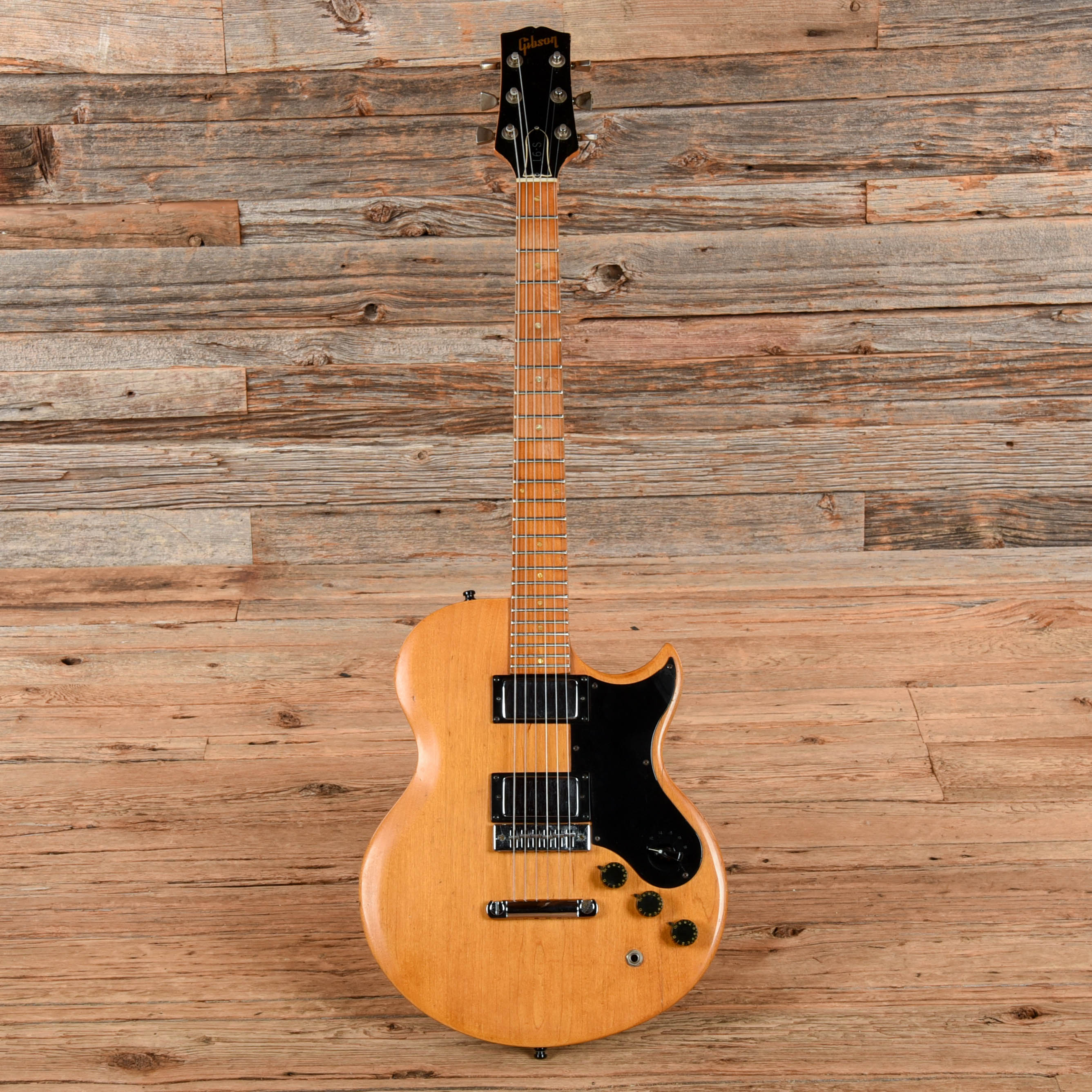 Gibson L-6S Natural 1976 Electric Guitars / Solid Body