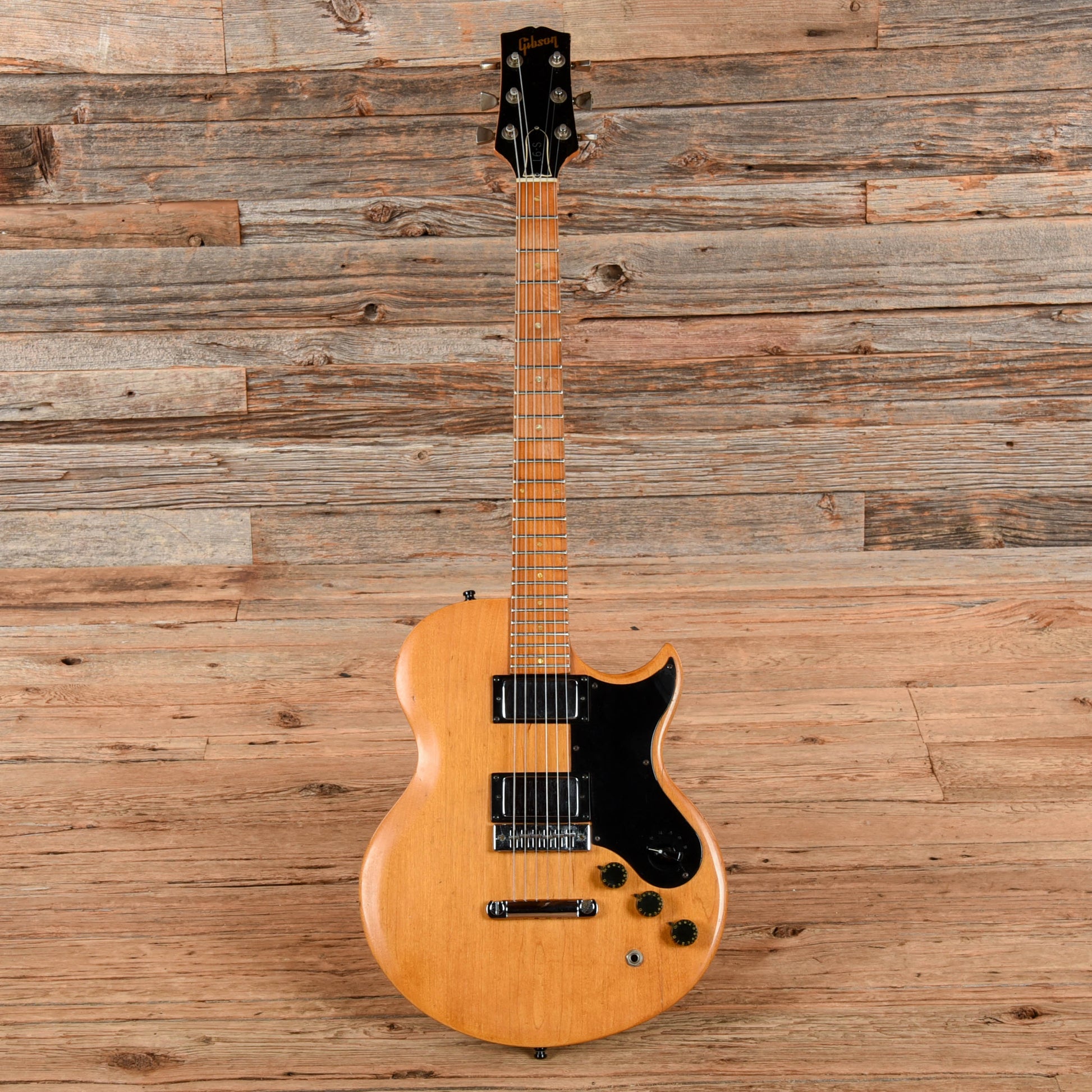 Gibson L-6S Natural 1976 Electric Guitars / Solid Body