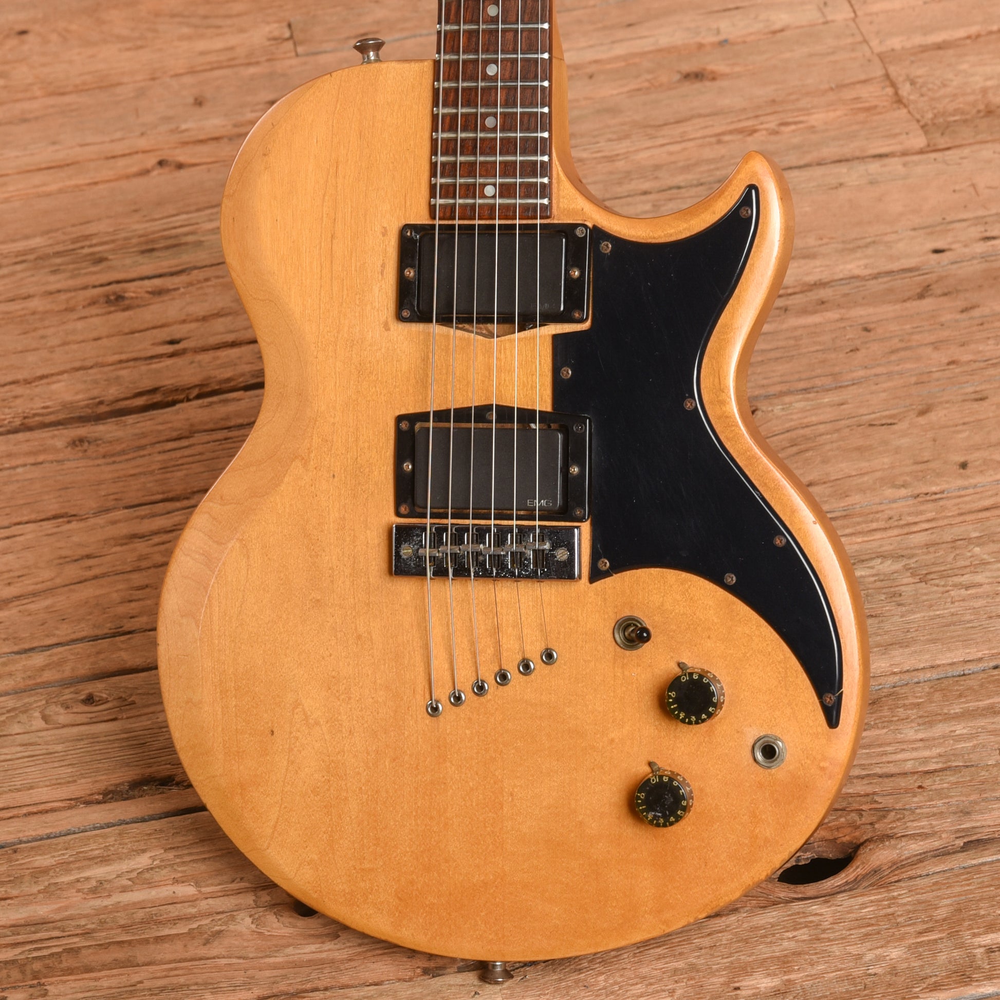 Gibson L6S Deluxe Natural 1975 Electric Guitars / Solid Body