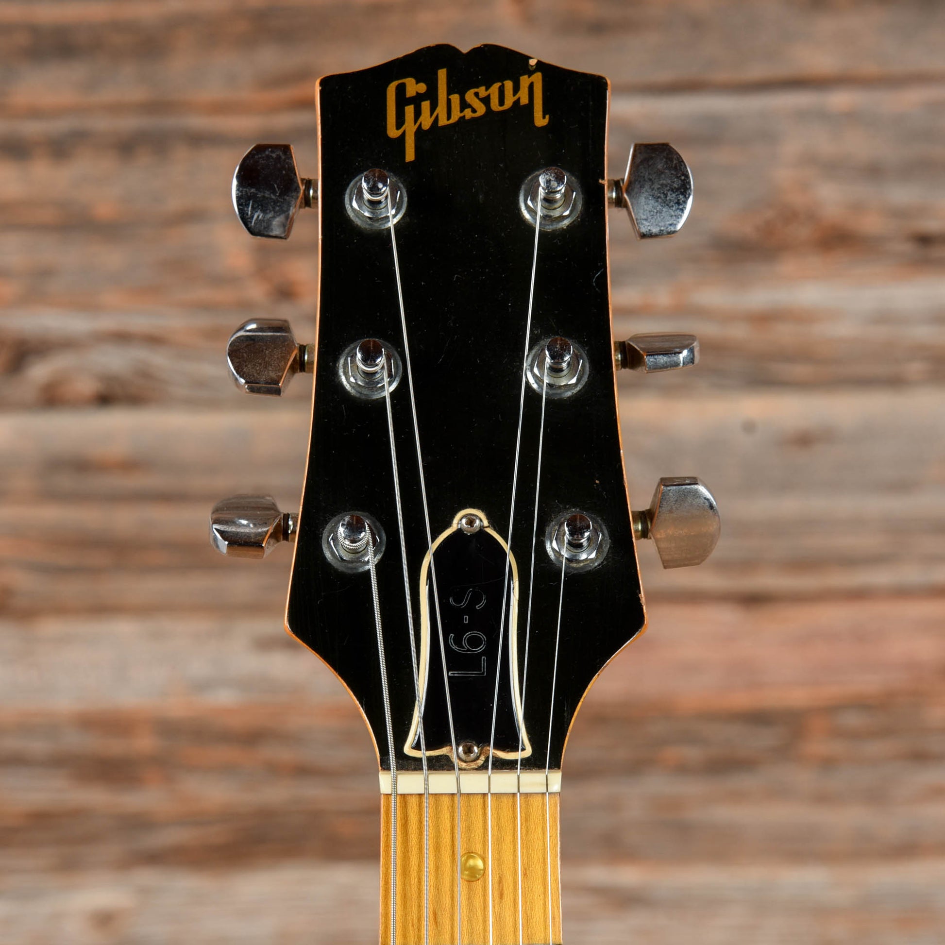 Gibson L6S Natural 1977 Electric Guitars / Solid Body