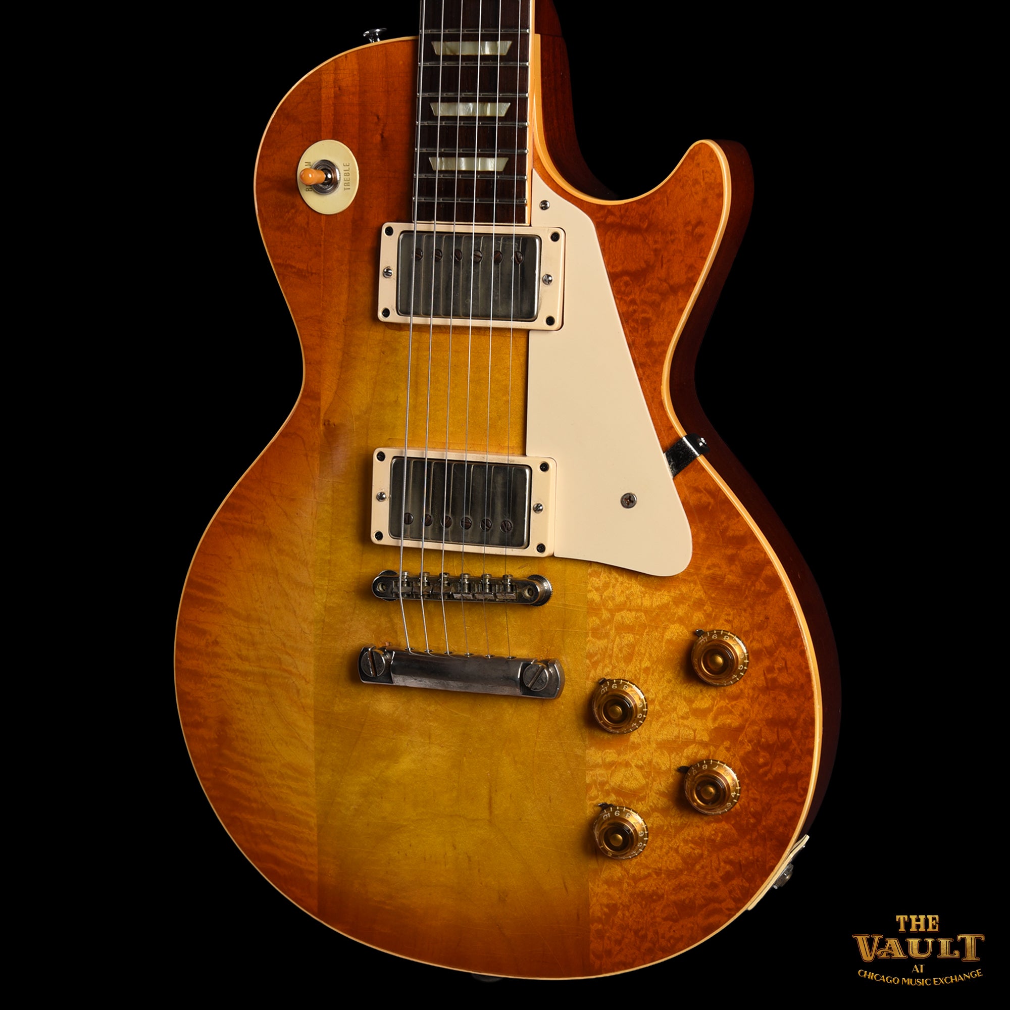 Gibson Les Paul 1955-1959 Burst Conversion Sunburst 1955 Electric Guitars / Solid Body