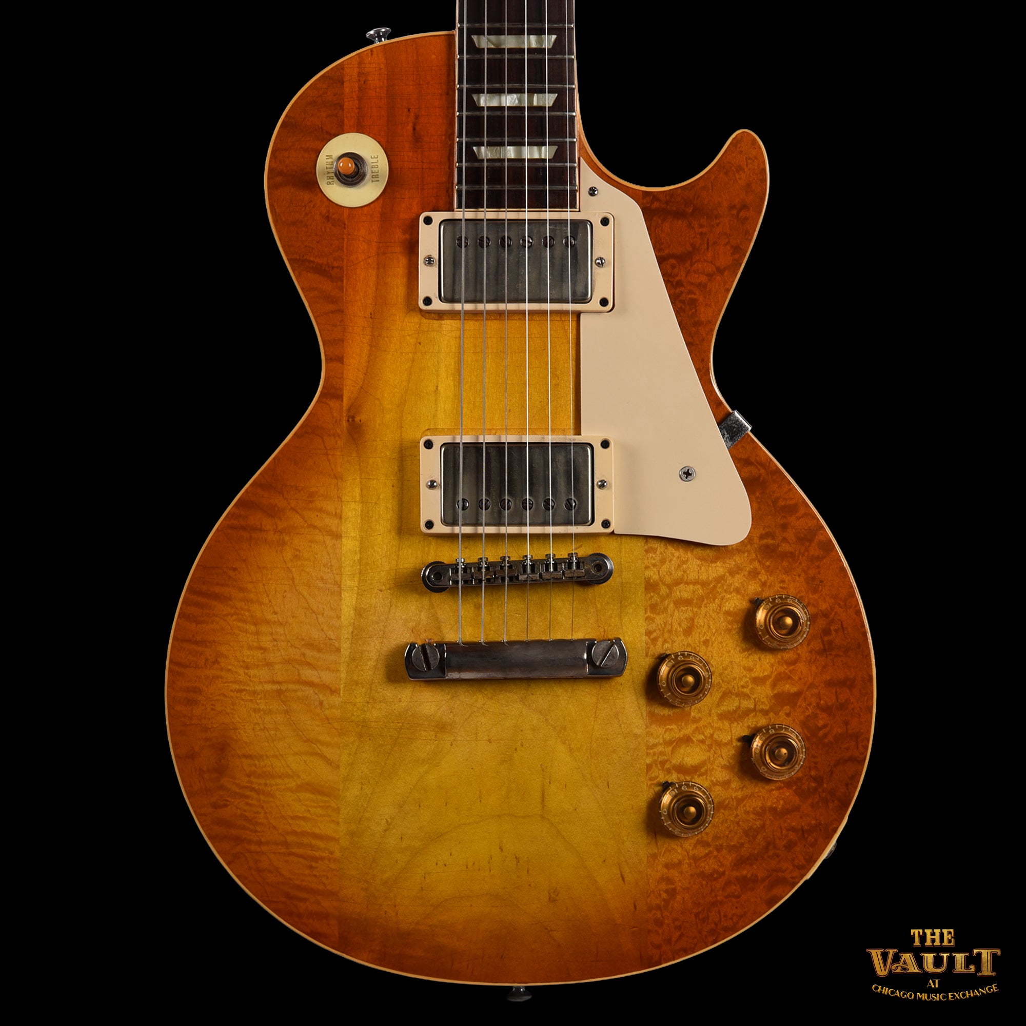 Gibson Les Paul 1955-1959 Burst Conversion Sunburst 1955 Electric Guitars / Solid Body