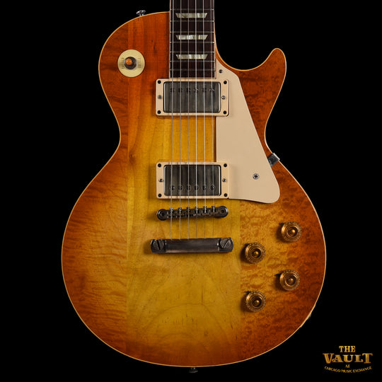 Gibson Les Paul 1955-1959 Burst Conversion Sunburst 1955 Electric Guitars / Solid Body