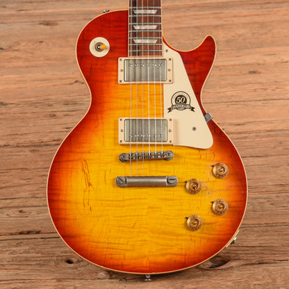 Gibson Les Paul 50th Anniversary '58 Murphy Sunburst - Dave Amato of REO Speedwagon Electric Guitars / Solid Body