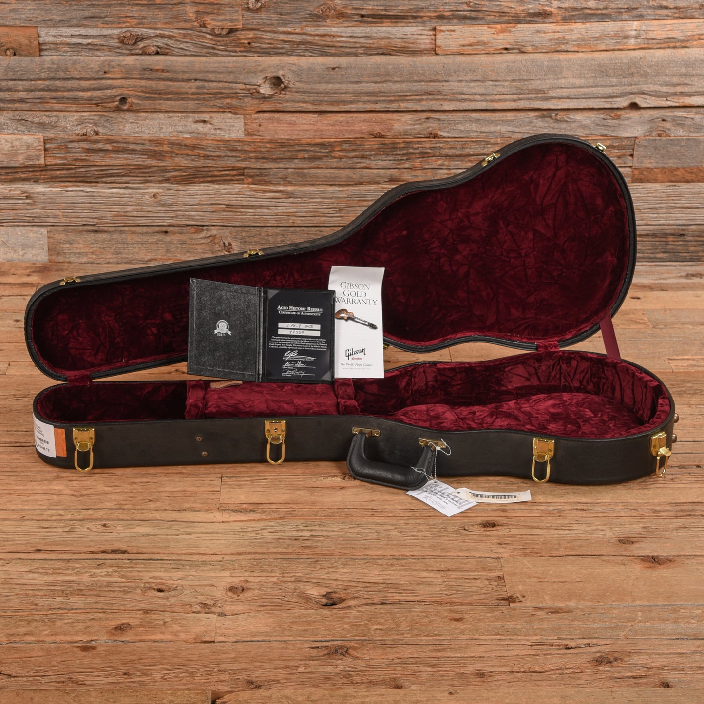 Gibson Les Paul '58 Murphy aged 50th Anniversary Goldtop - Dave Amato of REO Speedwagon Electric Guitars / Solid Body