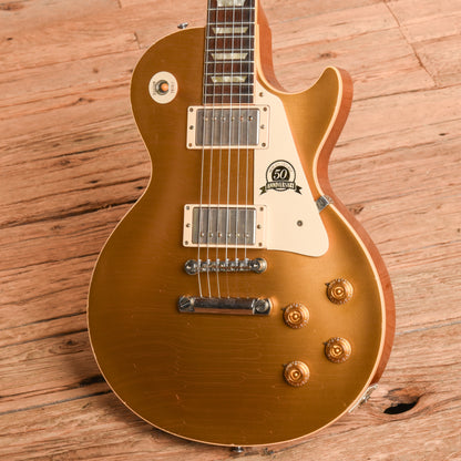 Gibson Les Paul '58 Murphy aged 50th Anniversary Goldtop - Dave Amato of REO Speedwagon Electric Guitars / Solid Body