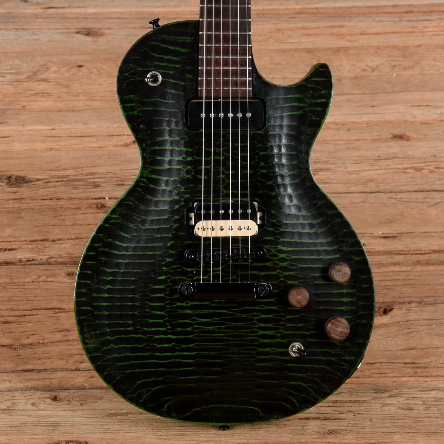 Gibson Les Paul BFG Gator Green 2011 Electric Guitars / Solid Body