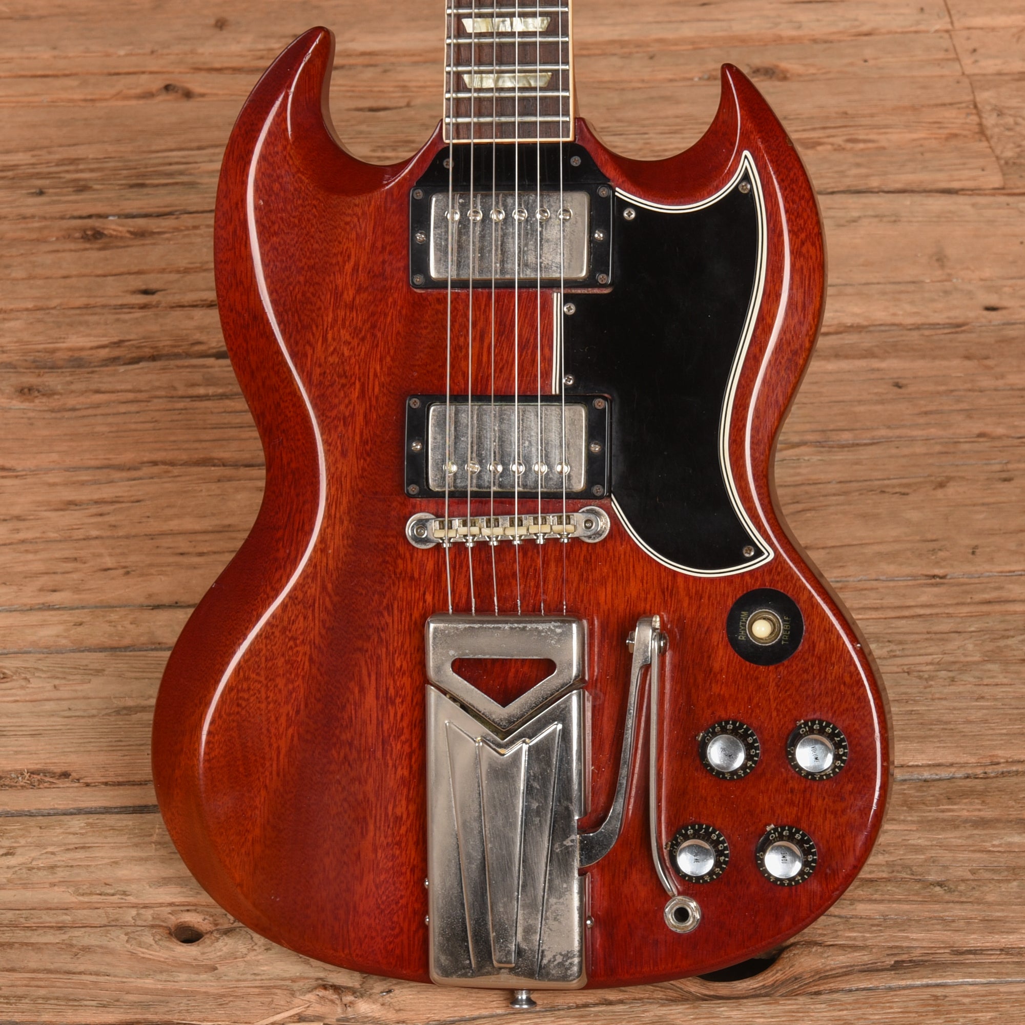 Gibson Les Paul Cherry 1962 Electric Guitars / Solid Body
