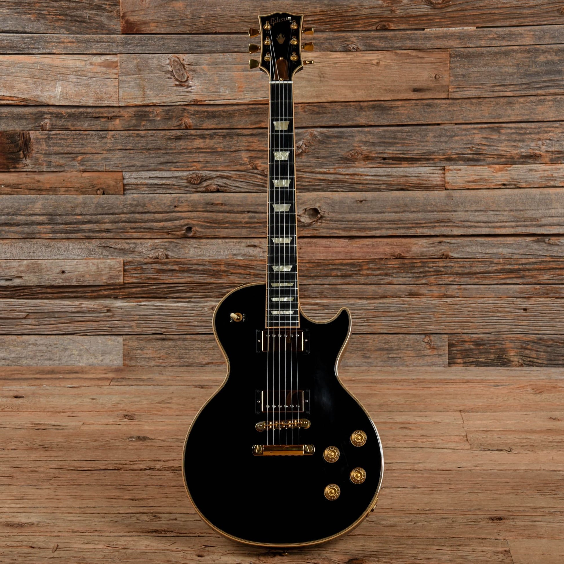 Gibson Les Paul Classic Custom Ebony 2007 Electric Guitars / Solid Body