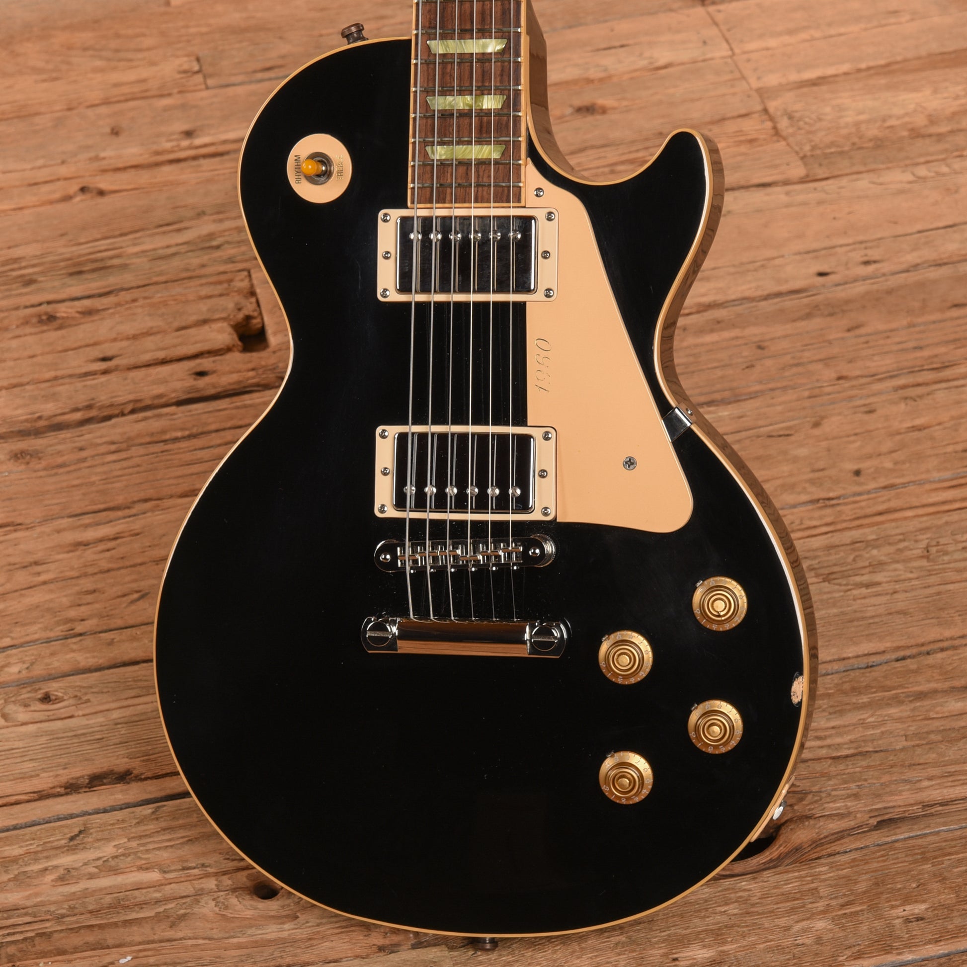 Gibson Les Paul Classic Ebony 2007 Electric Guitars / Solid Body