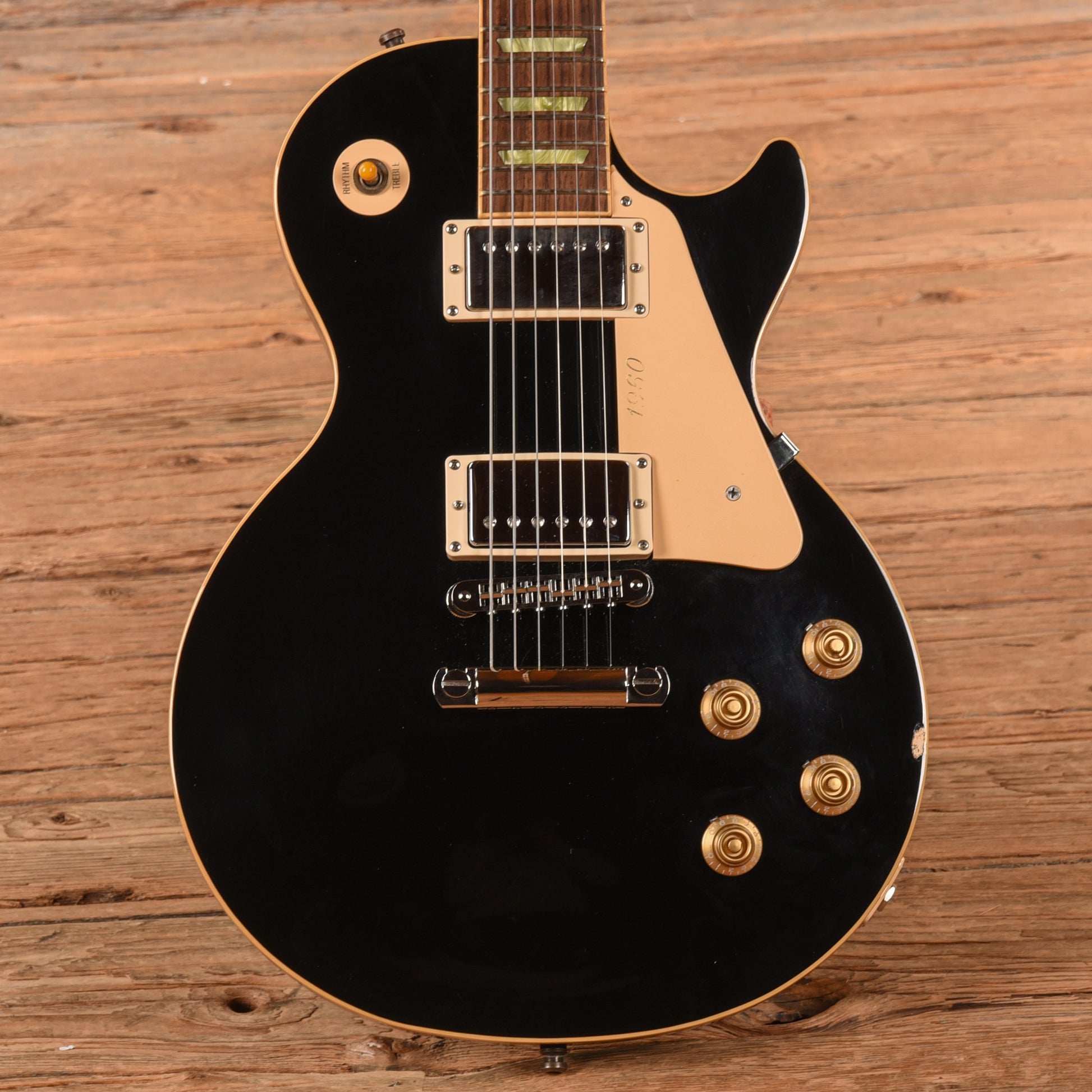 Gibson Les Paul Classic Ebony 2007 Electric Guitars / Solid Body