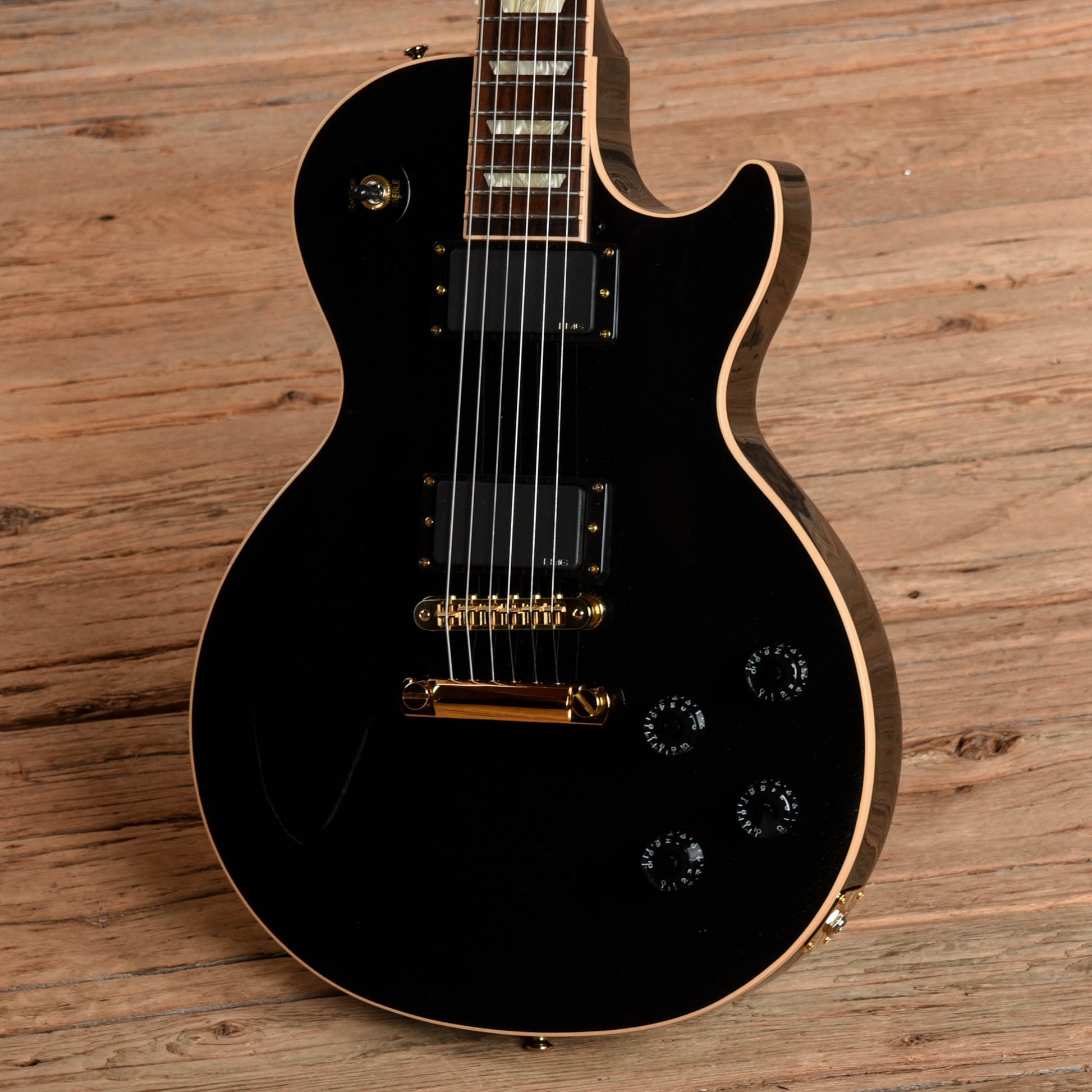 Gibson Les Paul Classic Ebony 2015 Electric Guitars / Solid Body