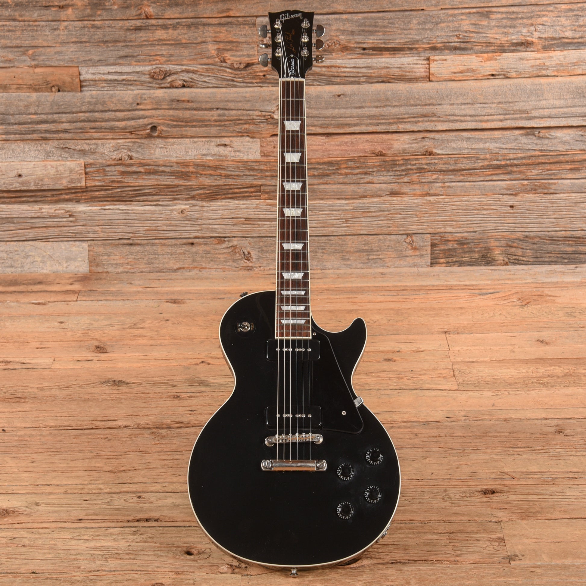 Gibson Les Paul Classic Ebony 2018 Electric Guitars / Solid Body