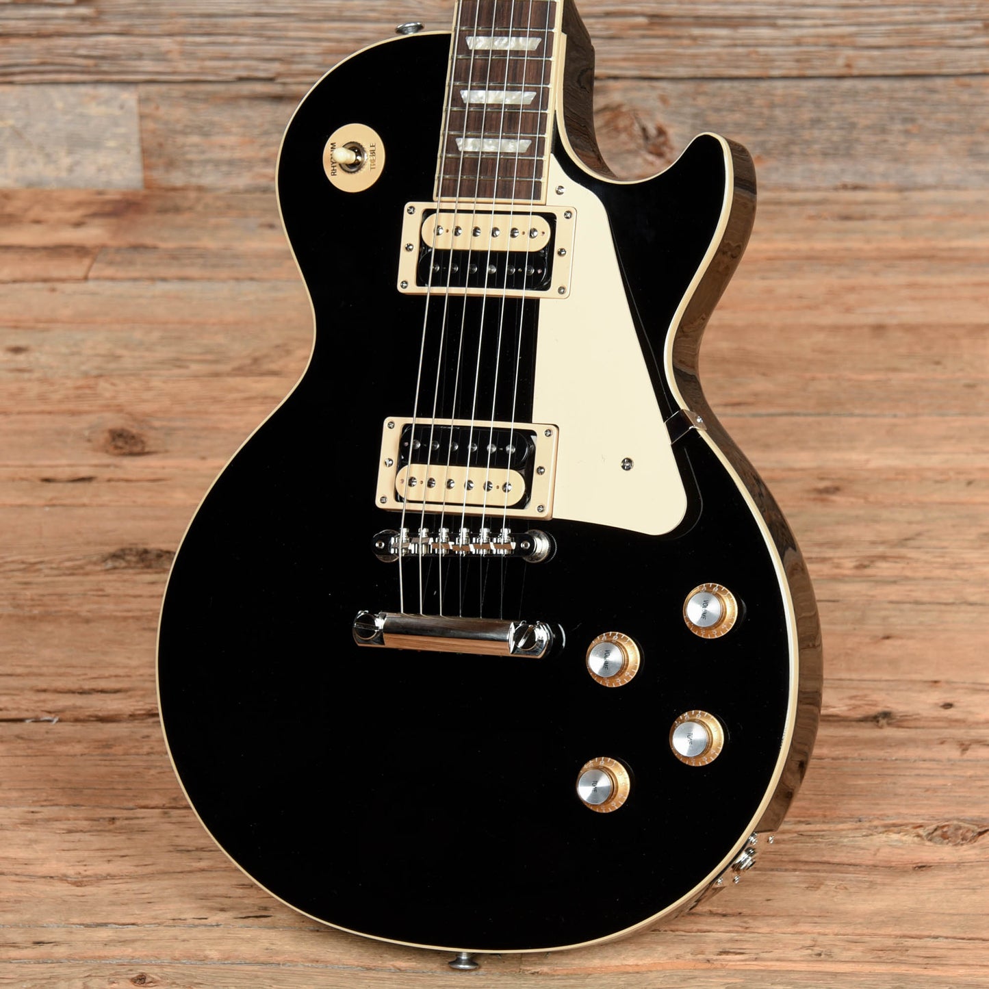 Gibson Les Paul Classic Ebony 2021 Electric Guitars / Solid Body