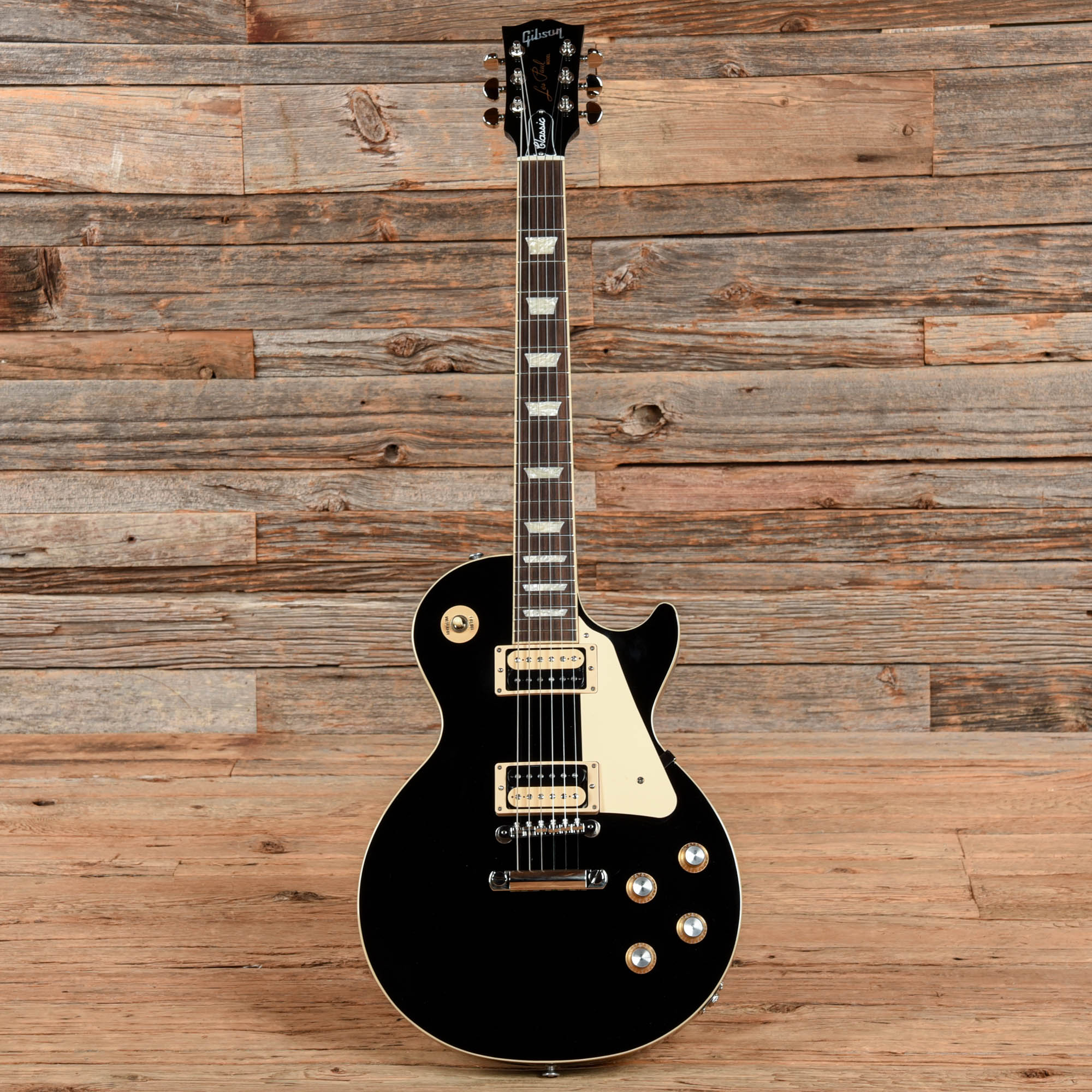 Gibson Les Paul Classic Ebony 2021 Electric Guitars / Solid Body