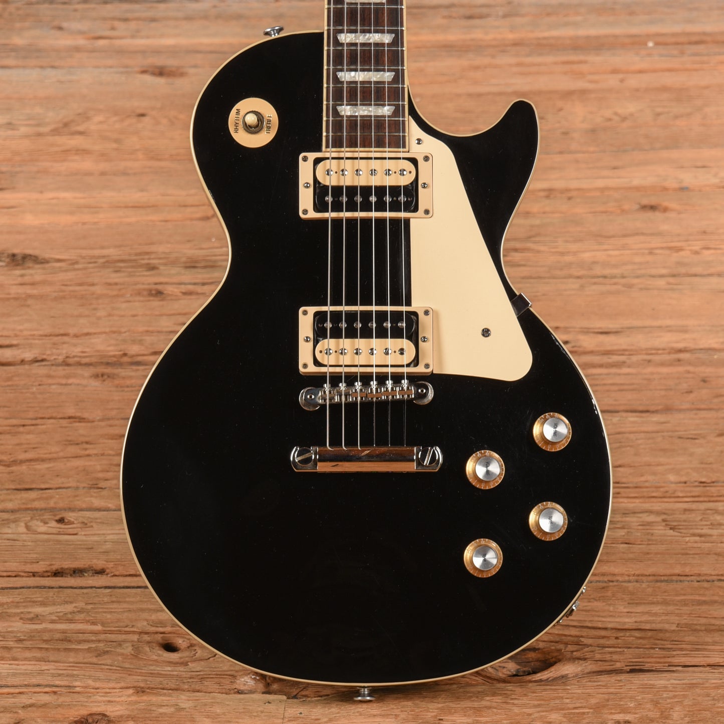 Gibson Les Paul Classic Ebony 2023 Electric Guitars / Solid Body