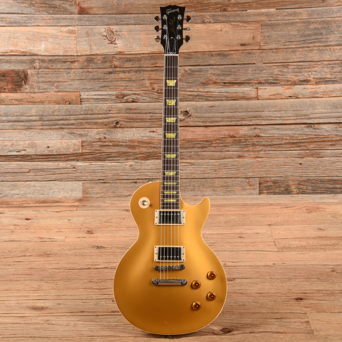 Gibson Les Paul Classic Goldtop 2001 Electric Guitars / Solid Body