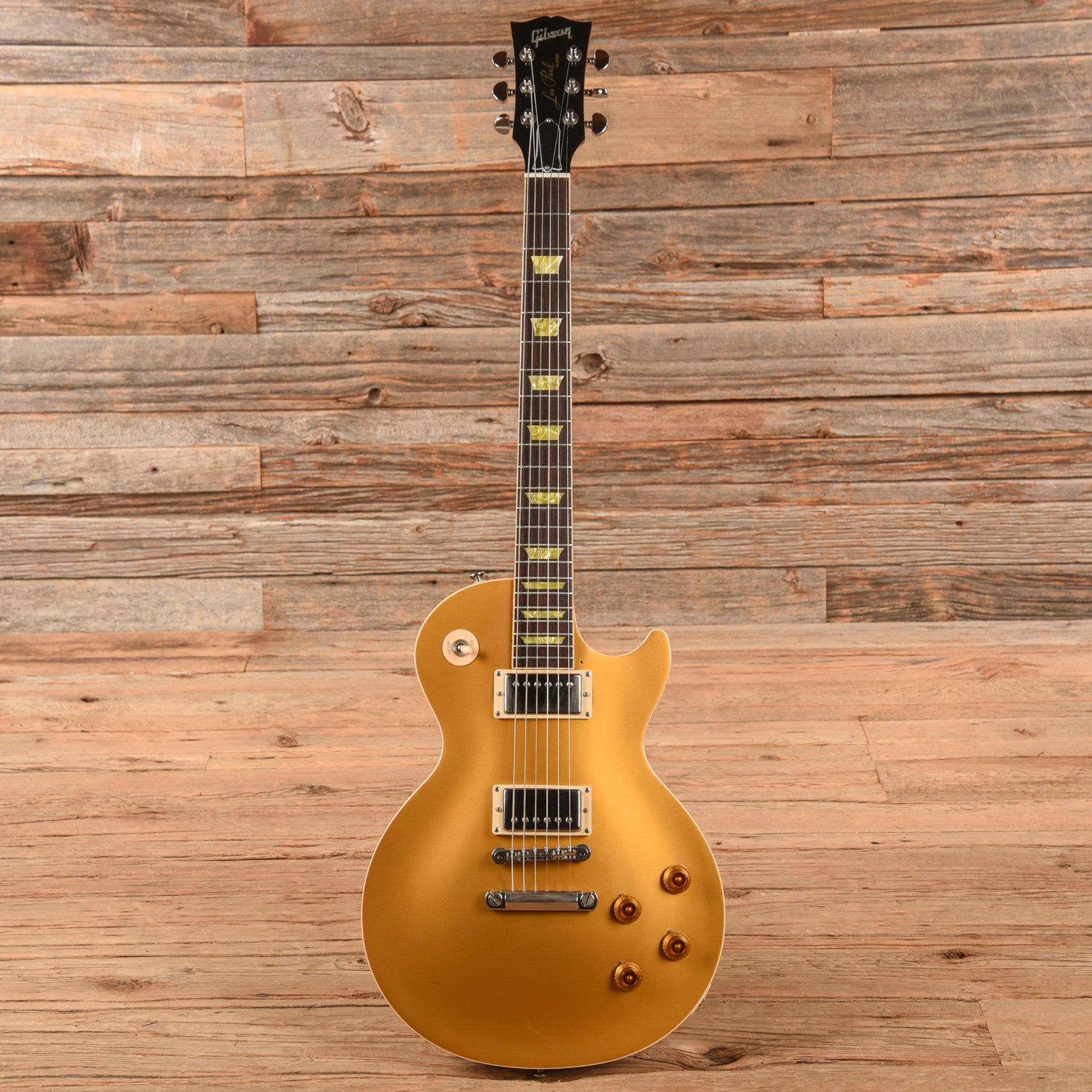 Gibson Les Paul Classic Goldtop 2001 Electric Guitars / Solid Body