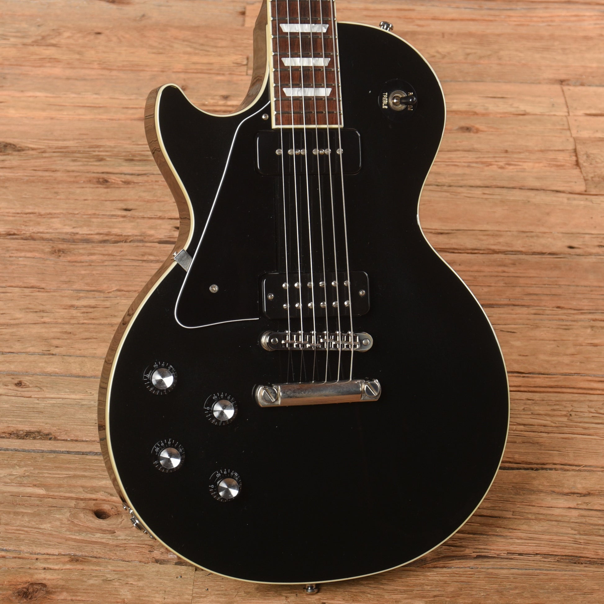 Gibson Les Paul Classic P90 Black 2018 LEFTY Electric Guitars / Solid Body