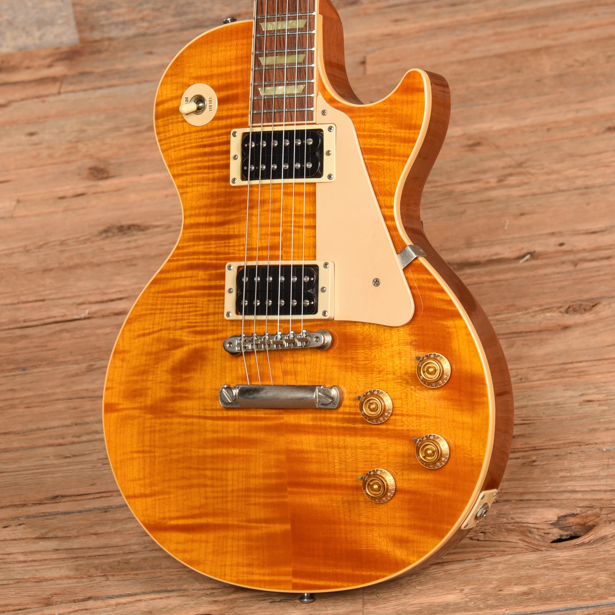 Gibson Les Paul Classic Plus Amber 1993 Electric Guitars / Solid Body