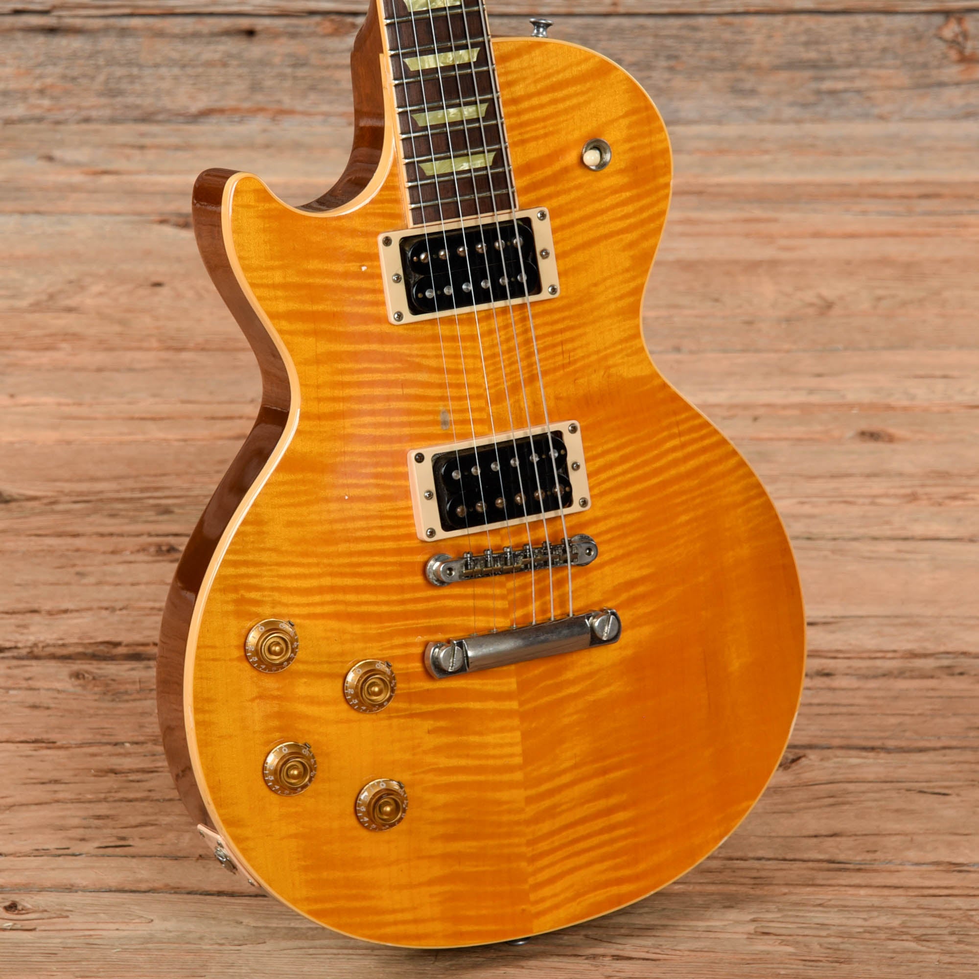 Gibson Les Paul Classic Plus Sunburst 2000 LEFTY Electric Guitars / Solid Body