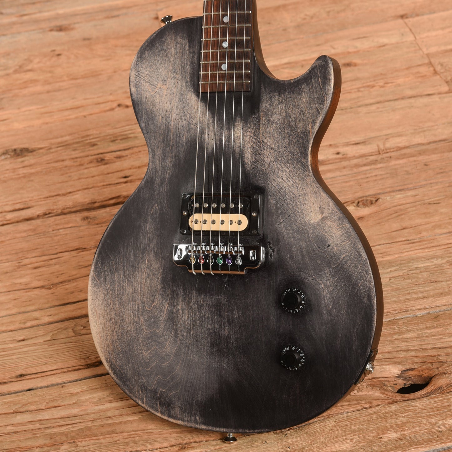Gibson Les Paul CM Worn Black 2016 Electric Guitars / Solid Body