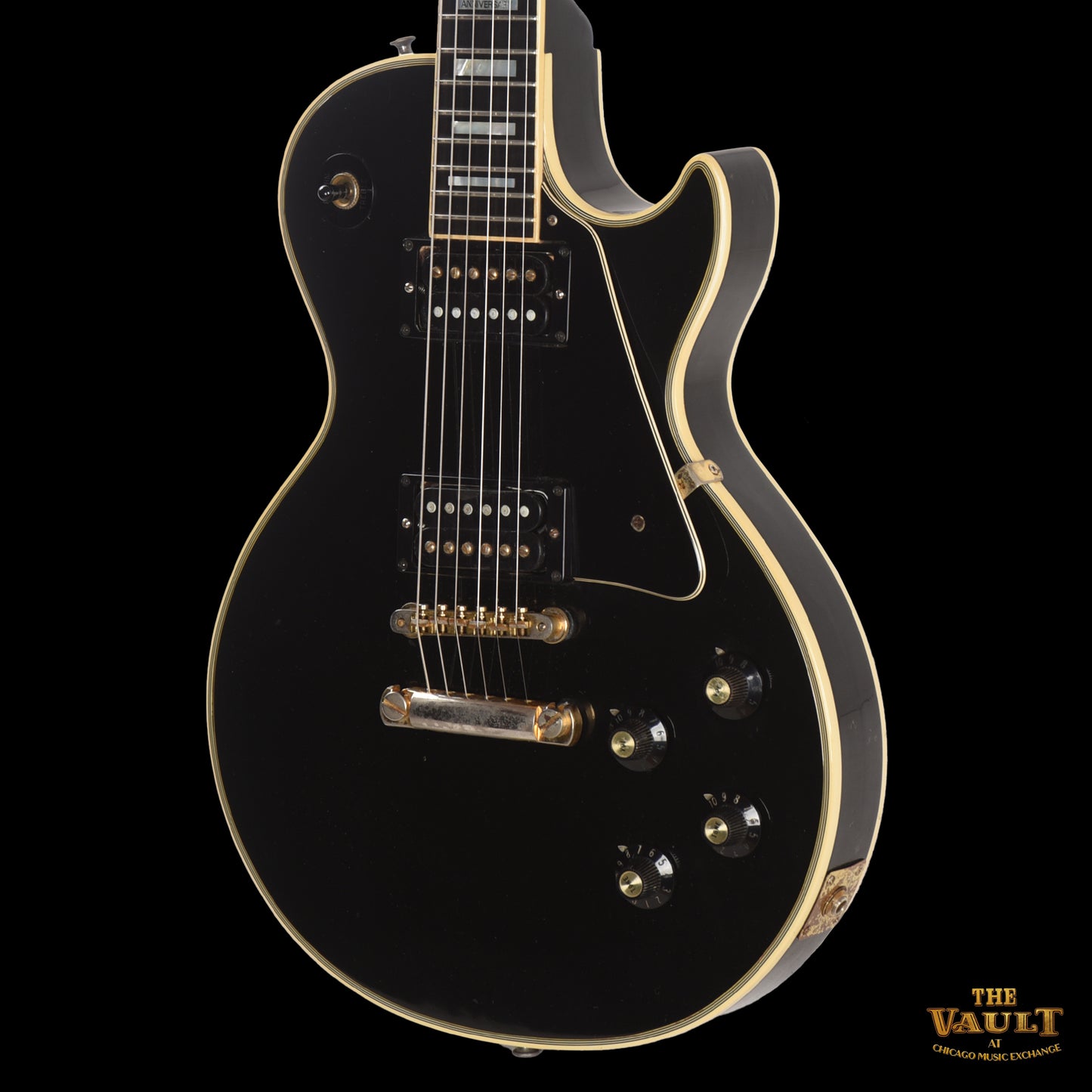 Gibson Les Paul Custom 20th Anniversary Black 1974 Electric Guitars / Solid Body