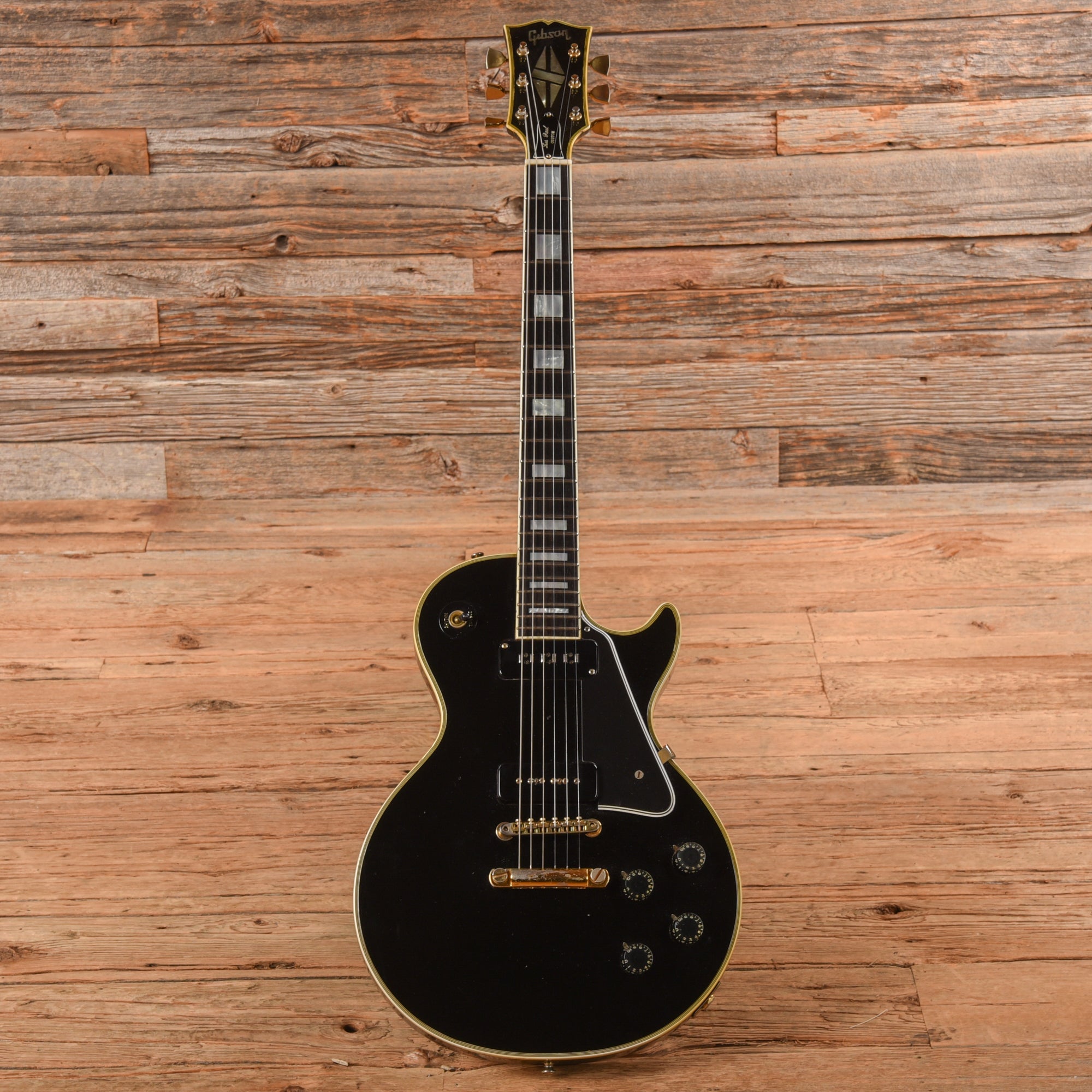 Gibson Les Paul Custom '54 Black 1972 Electric Guitars / Solid Body