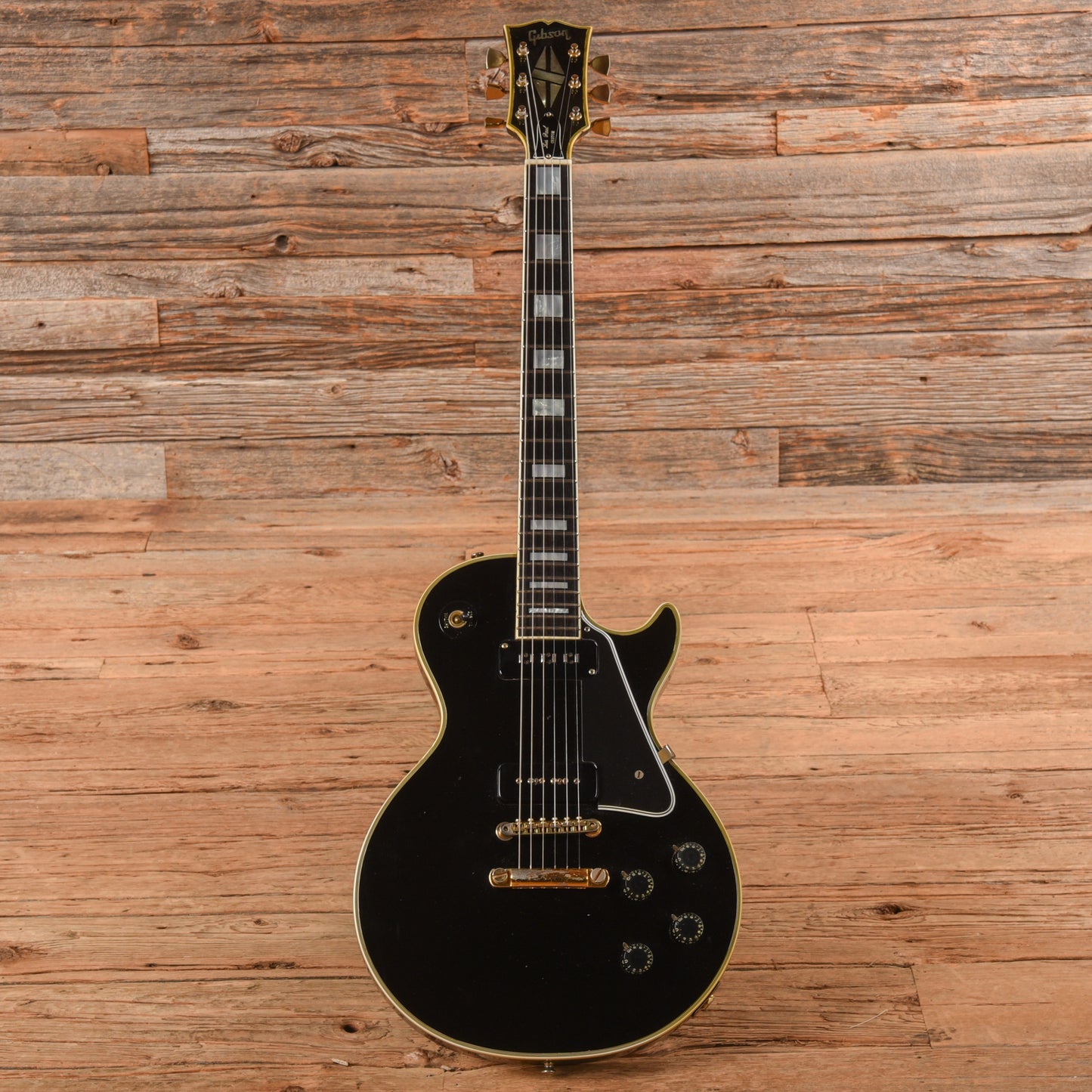 Gibson Les Paul Custom '54 Black 1972 Electric Guitars / Solid Body