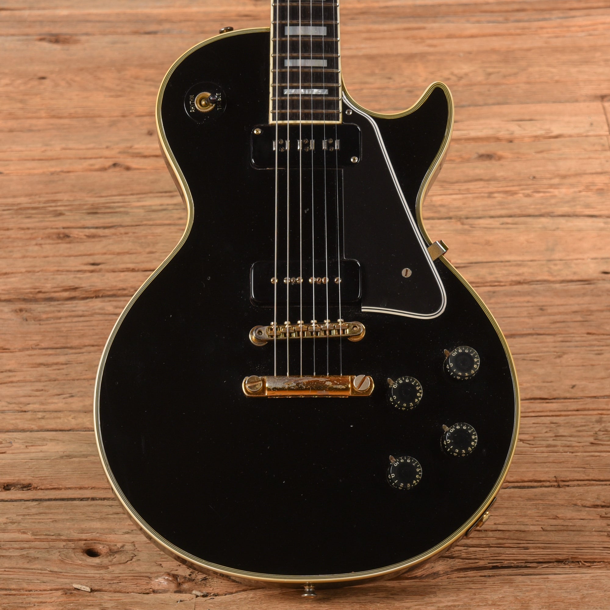 Gibson Les Paul Custom '54 Black 1972 Electric Guitars / Solid Body