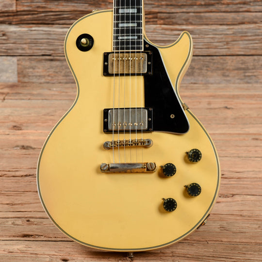 Gibson Les Paul Custom Alpine White 1973 Electric Guitars / Solid Body