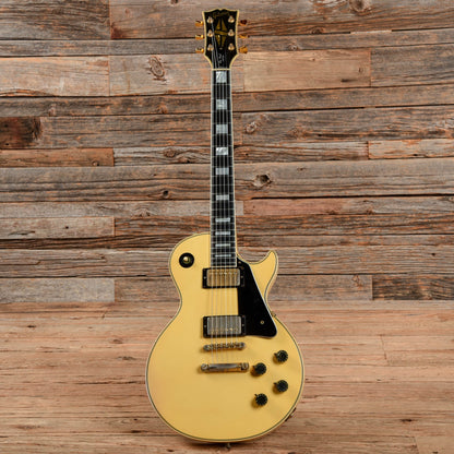Gibson Les Paul Custom Alpine White 1973 Electric Guitars / Solid Body
