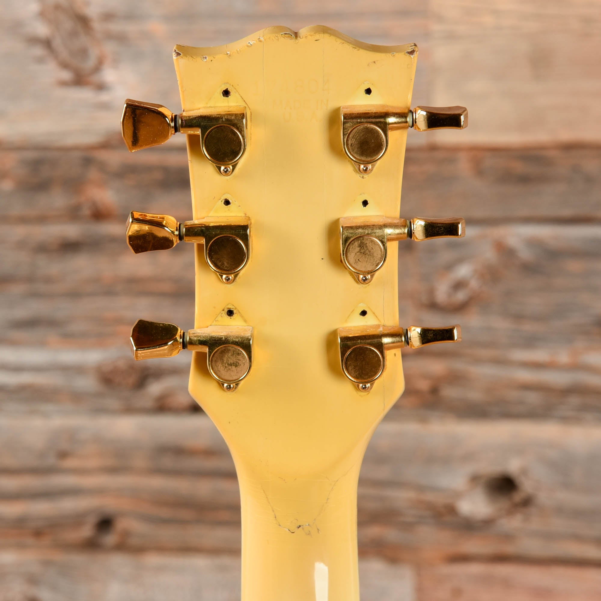 Gibson Les Paul Custom Alpine White 1973 Electric Guitars / Solid Body