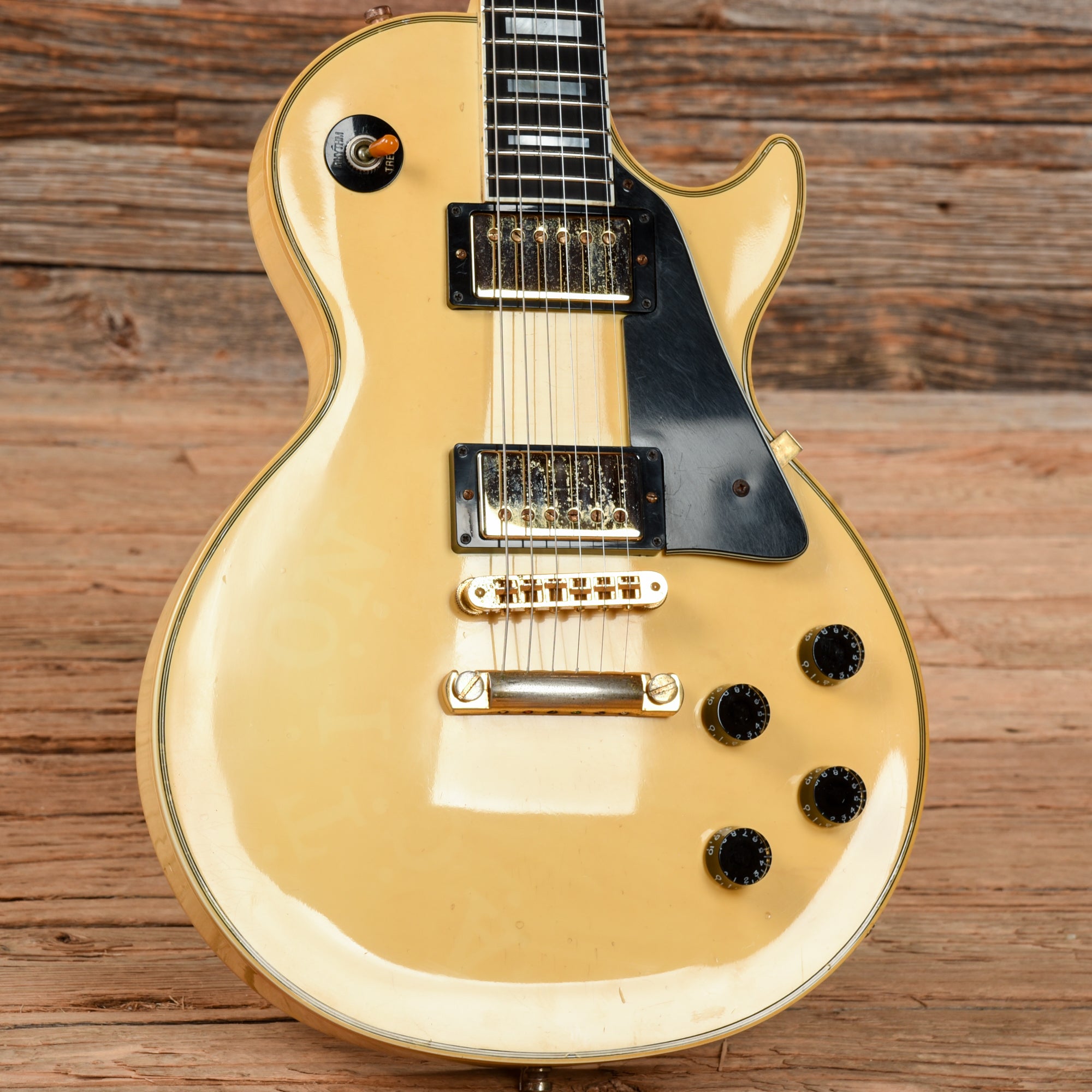 Gibson Les Paul Custom Alpine White 1989 Electric Guitars / Solid Body