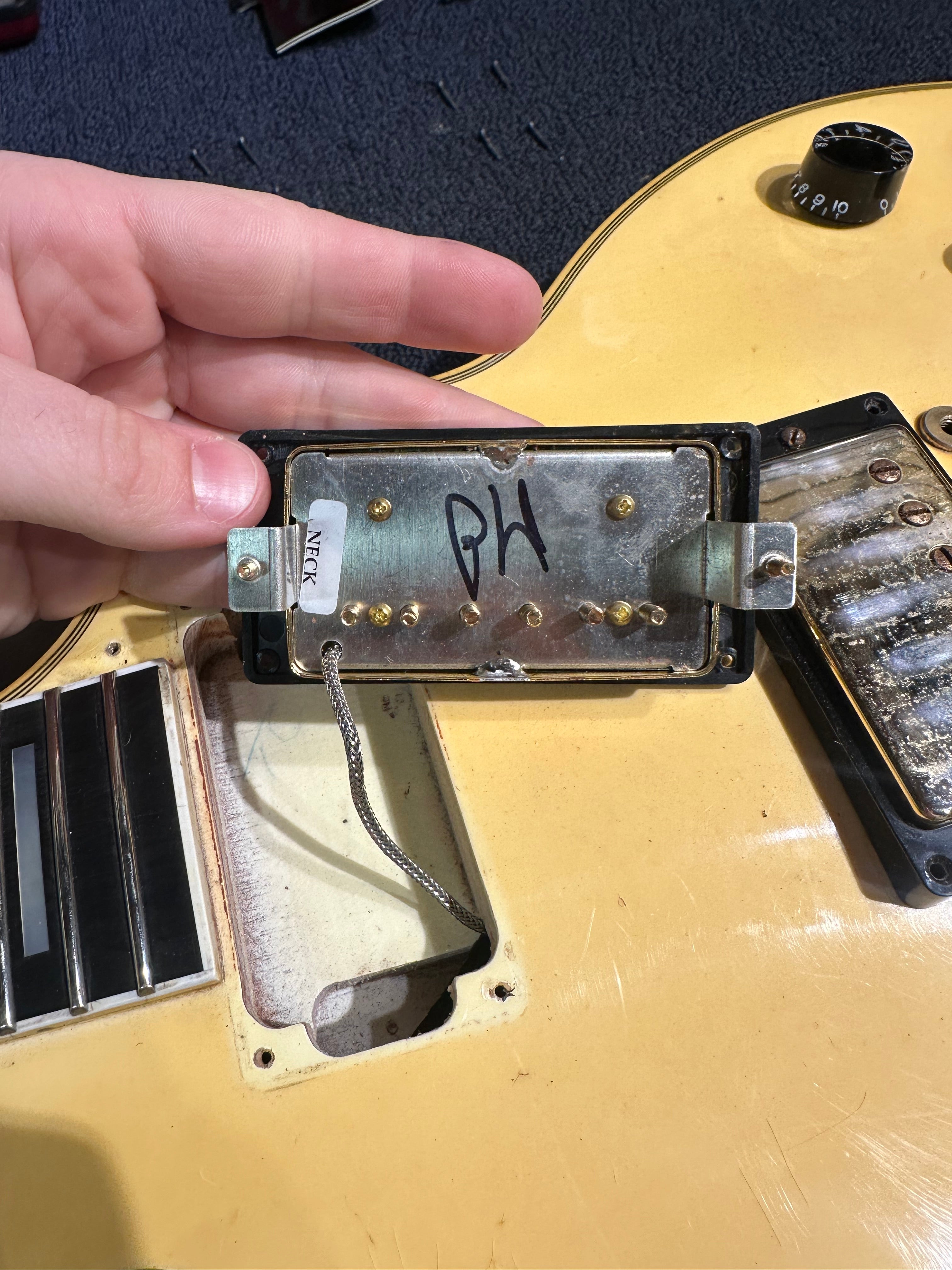 Gibson Les Paul Custom Alpine White 1989 Electric Guitars / Solid Body