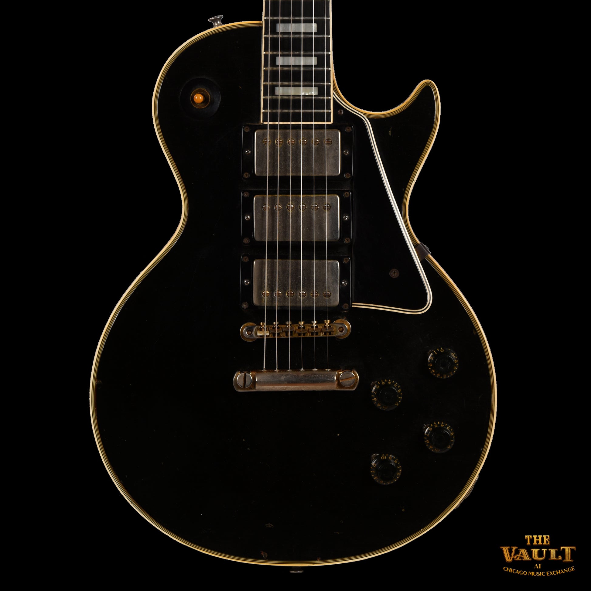 Gibson Les Paul Custom Black 1958 Electric Guitars / Solid Body