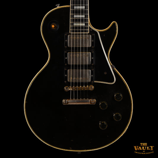 Gibson Les Paul Custom Black 1958 Electric Guitars / Solid Body